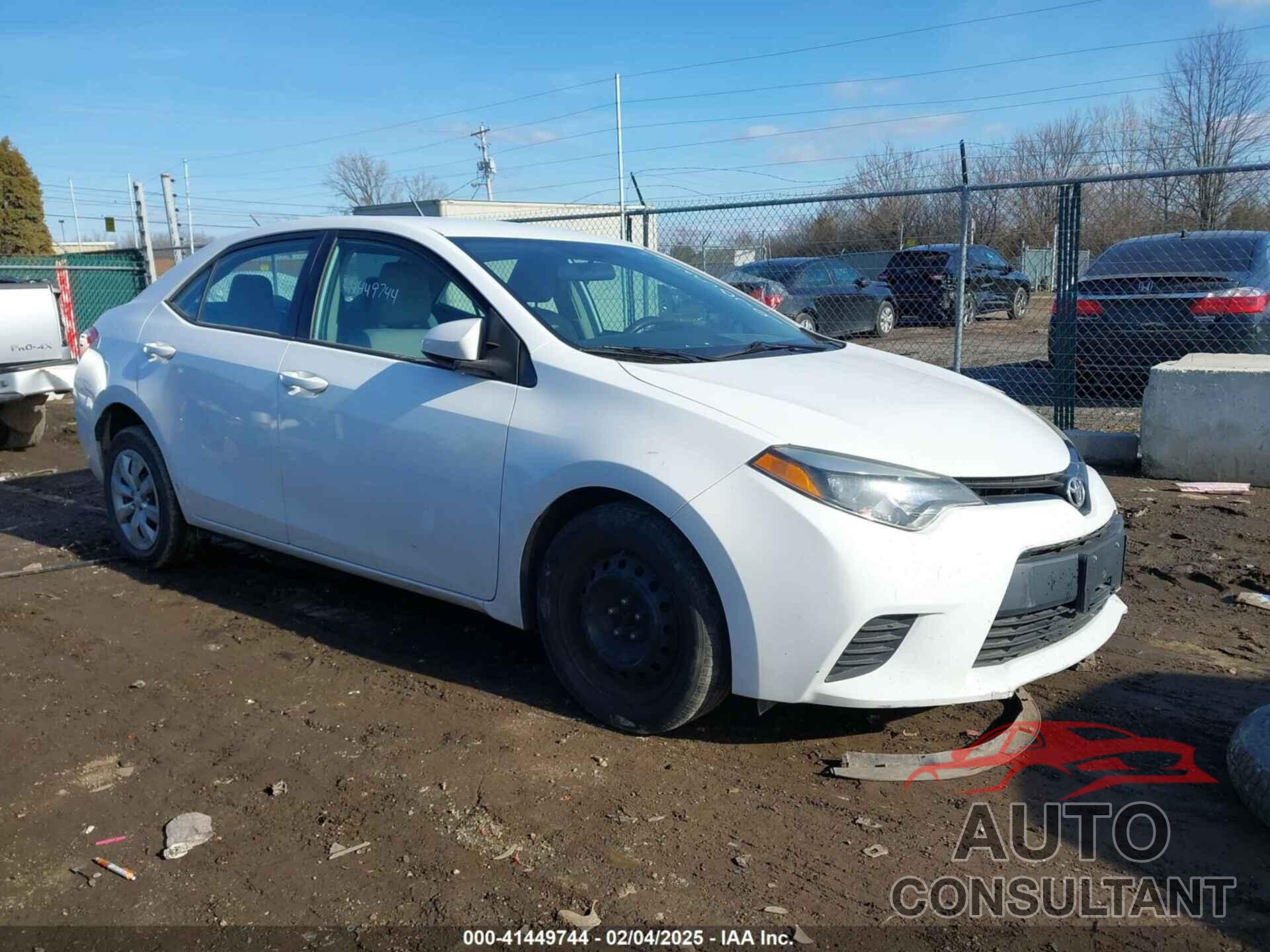 TOYOTA COROLLA 2014 - 2T1BURHE6EC125079
