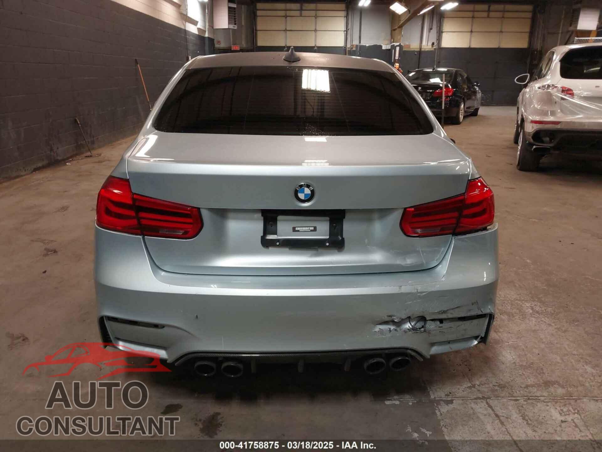 BMW M3 2017 - WBS8M9C51H5G84392
