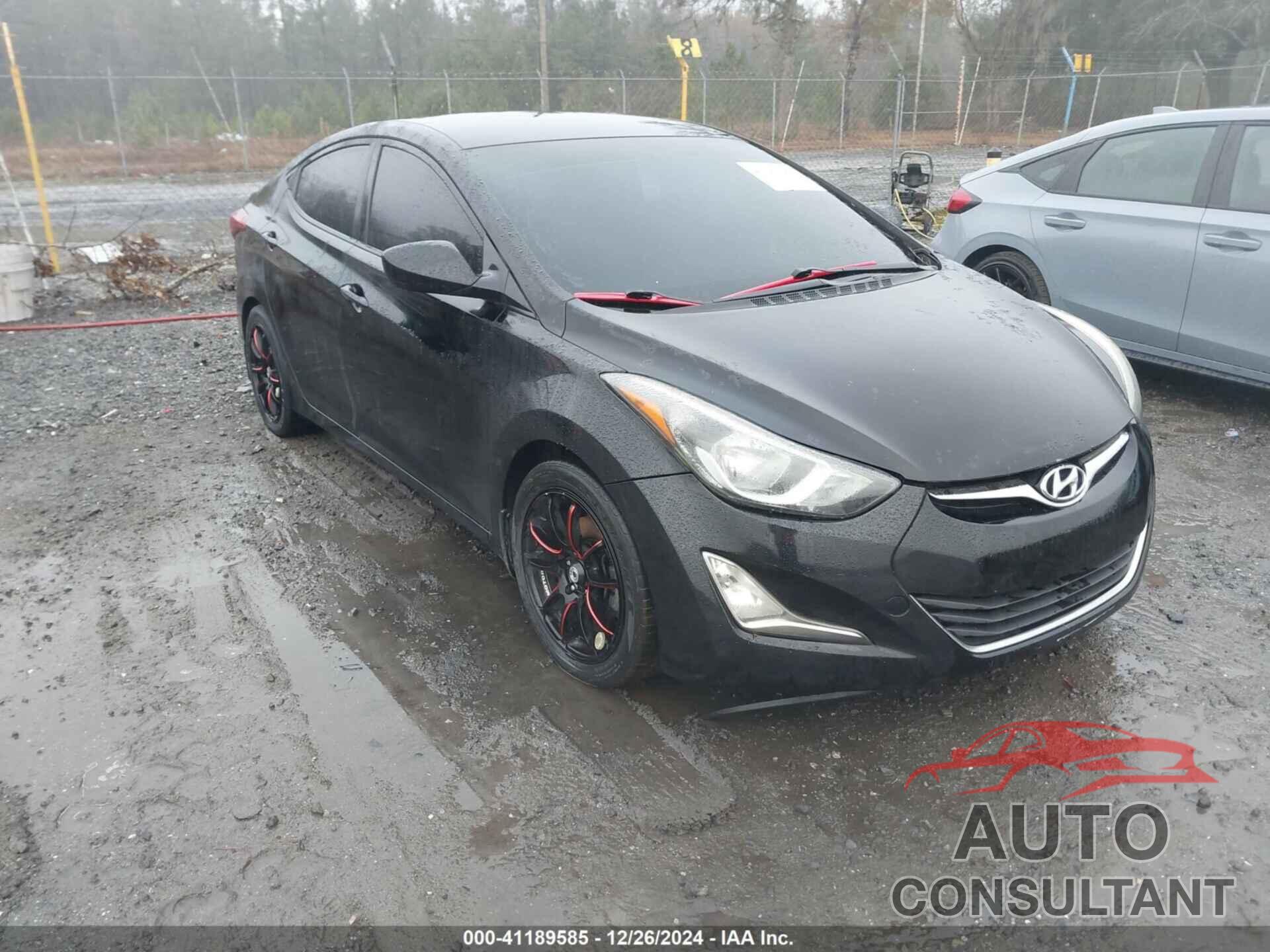 HYUNDAI ELANTRA 2015 - KMHDH4AE3FU226316