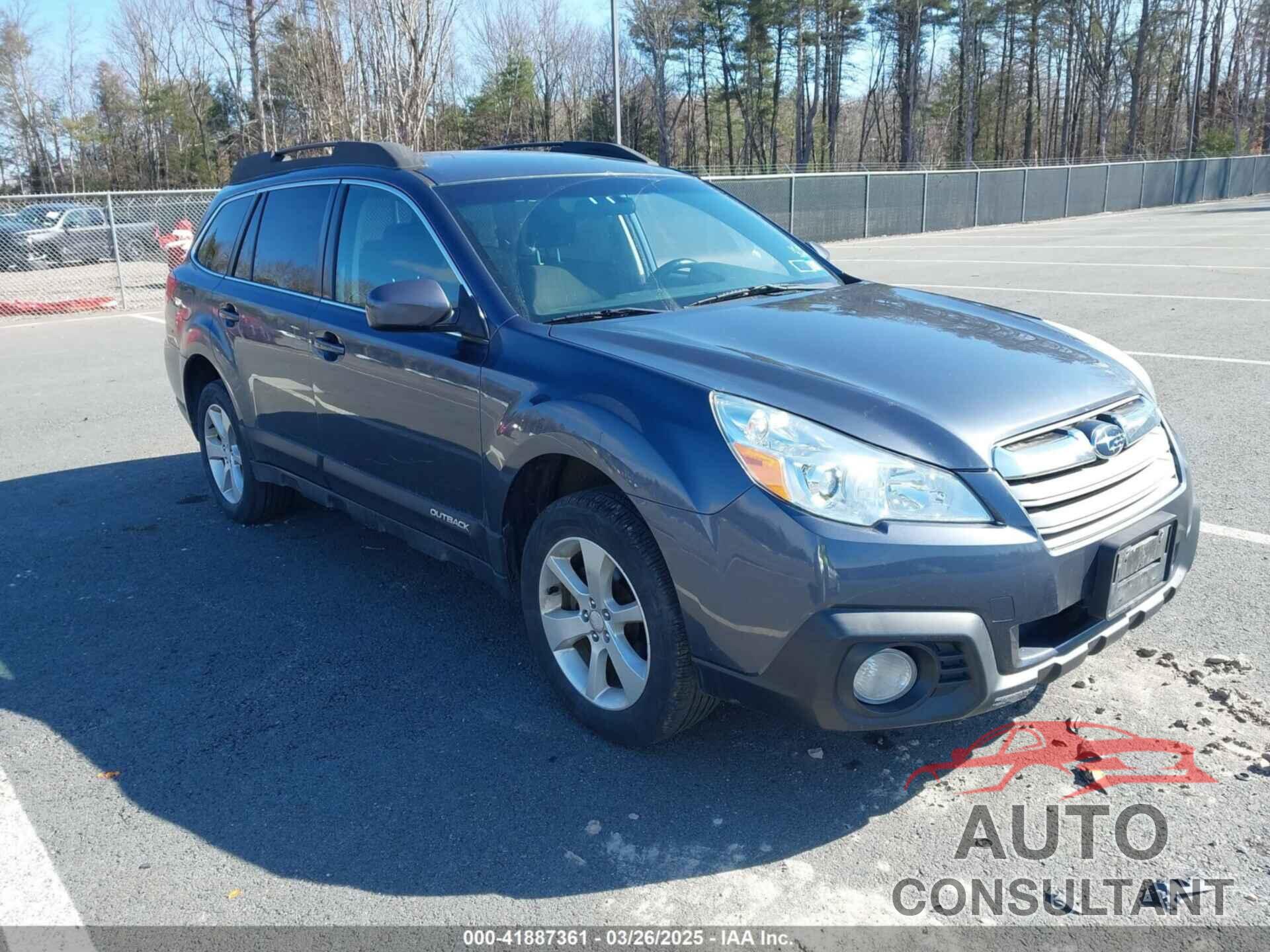 SUBARU OUTBACK 2014 - 4S4BRBCC6E3292898