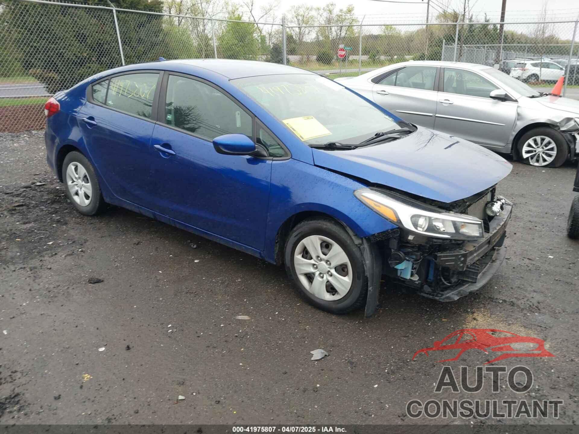 KIA FORTE 2017 - 3KPFK4A70HE158512