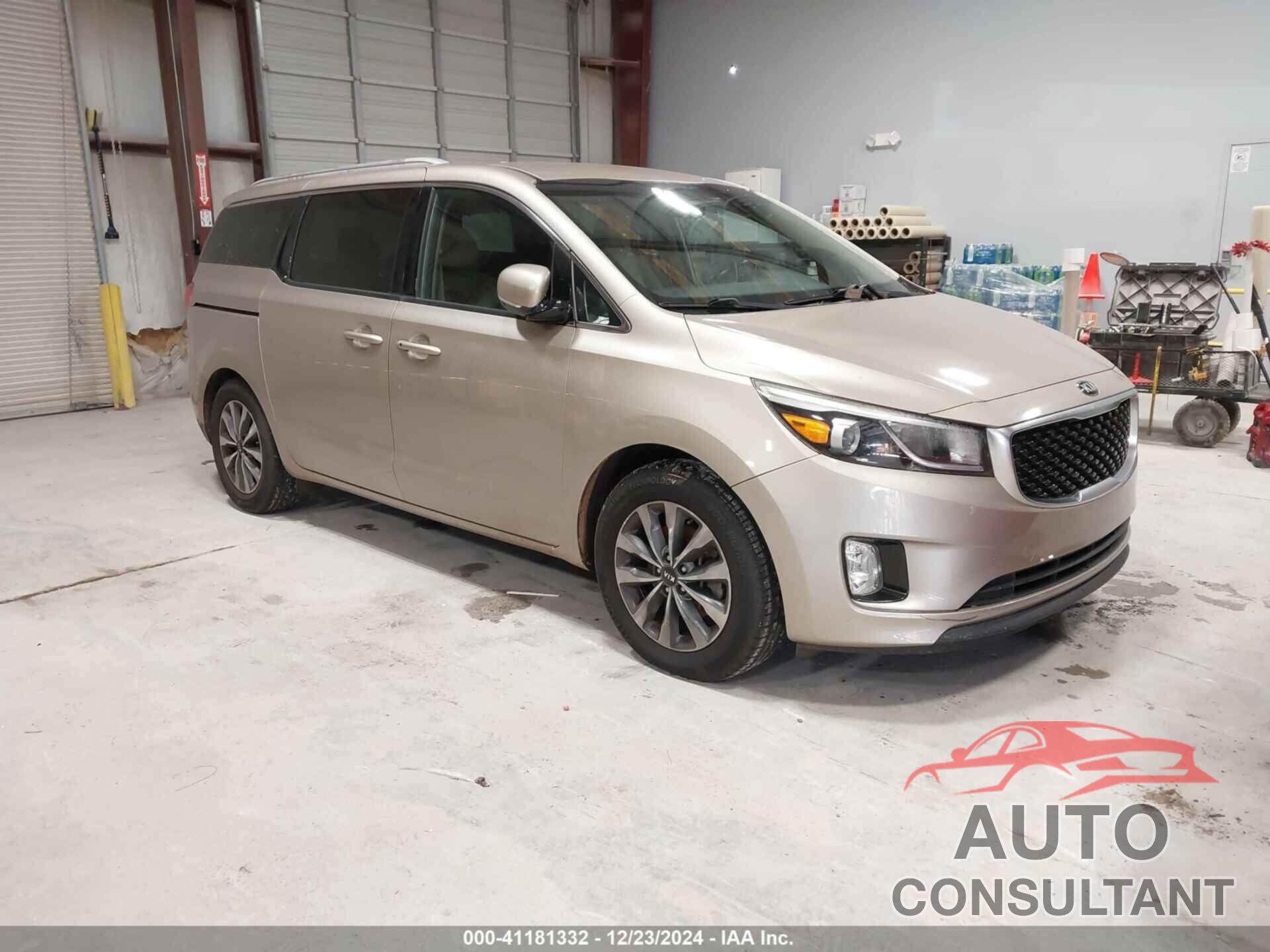 KIA SEDONA 2015 - KNDMC5C16F6018633