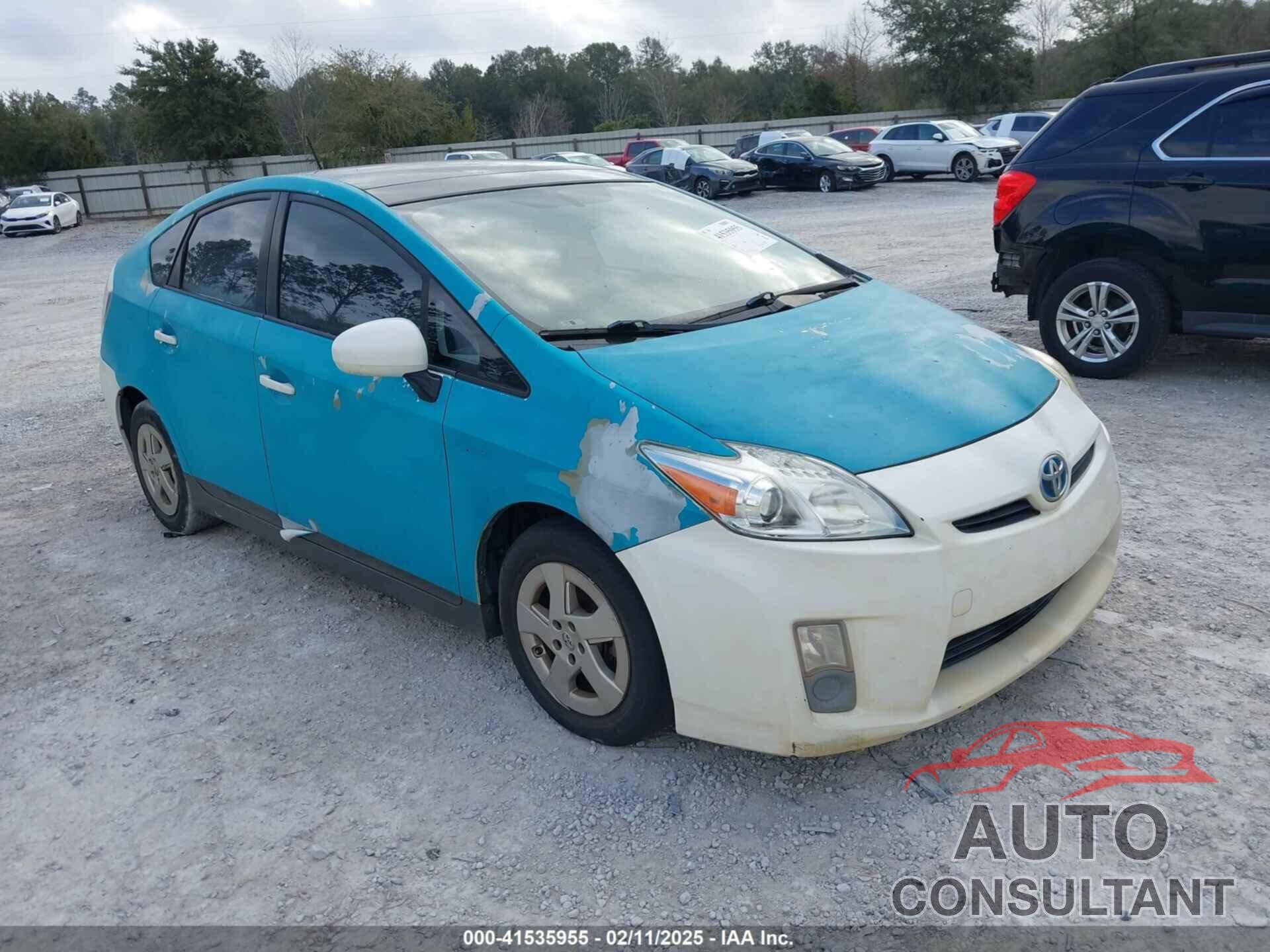 TOYOTA PRIUS 2010 - JTDKN3DU1A0044387