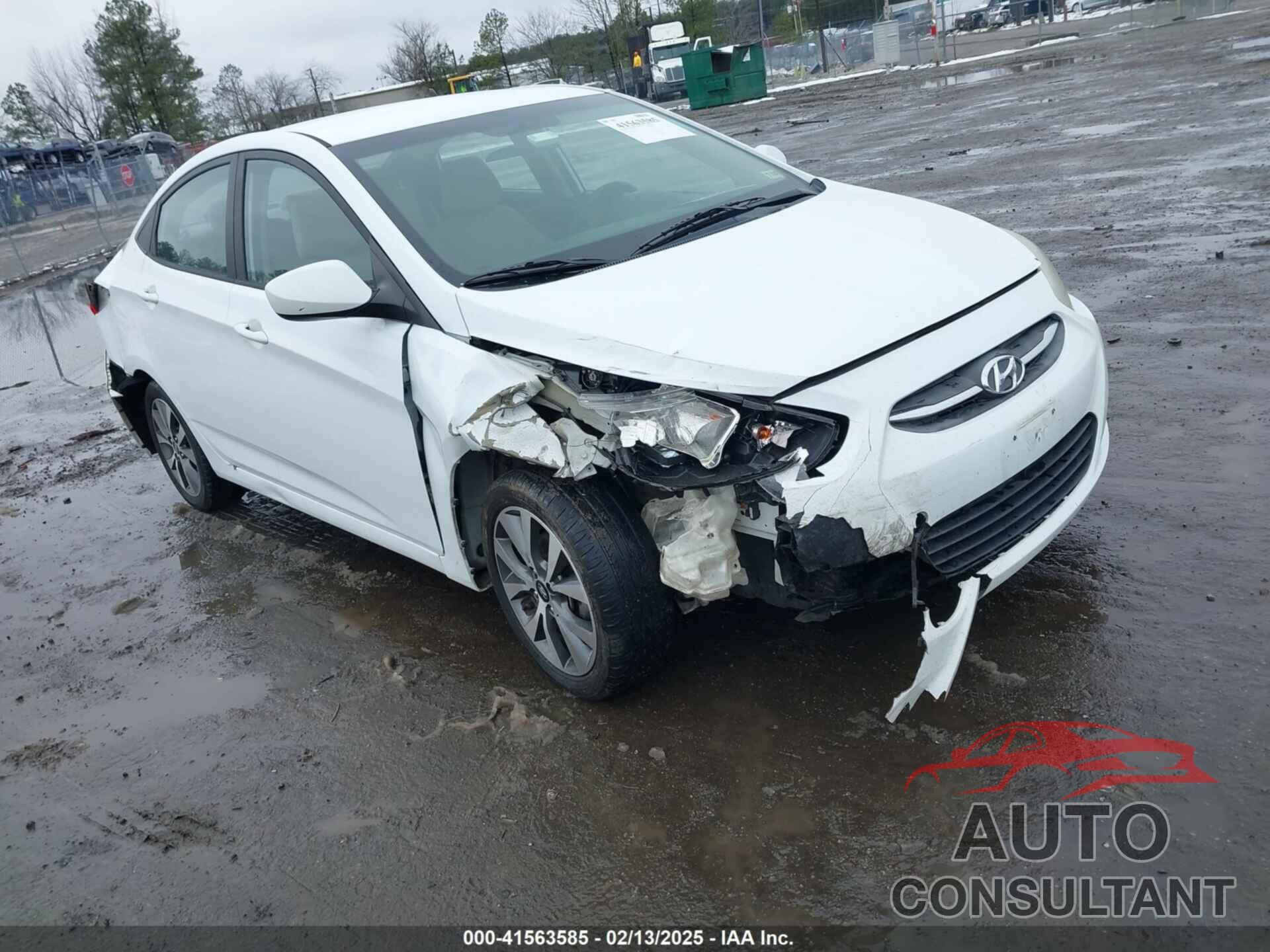 HYUNDAI ACCENT 2017 - KMHCT4AE0HU225010