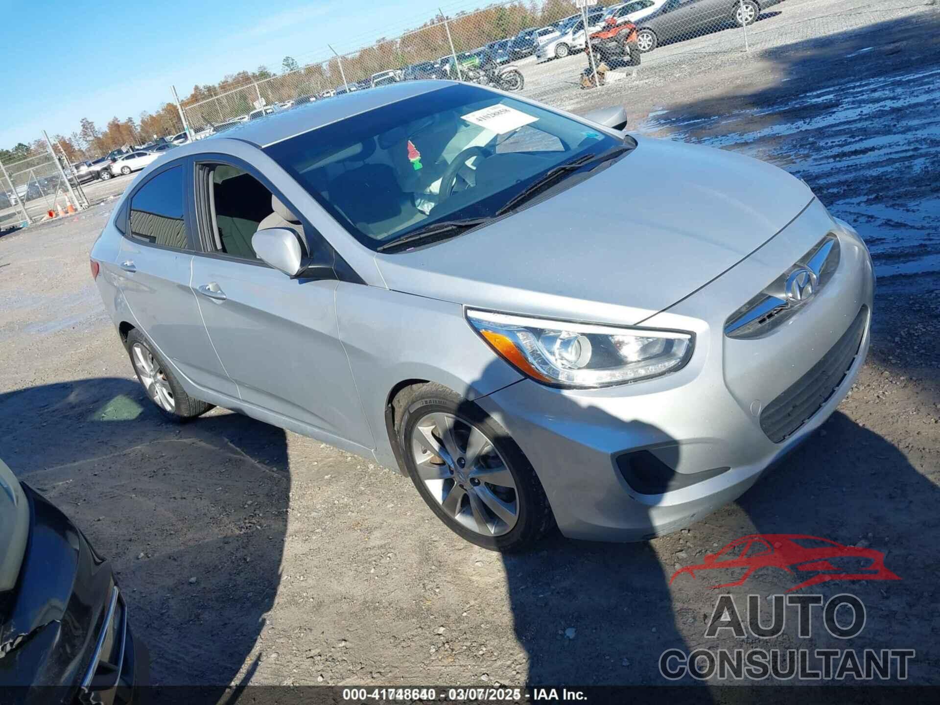 HYUNDAI ACCENT 2014 - KMHCU4AE3EU603930