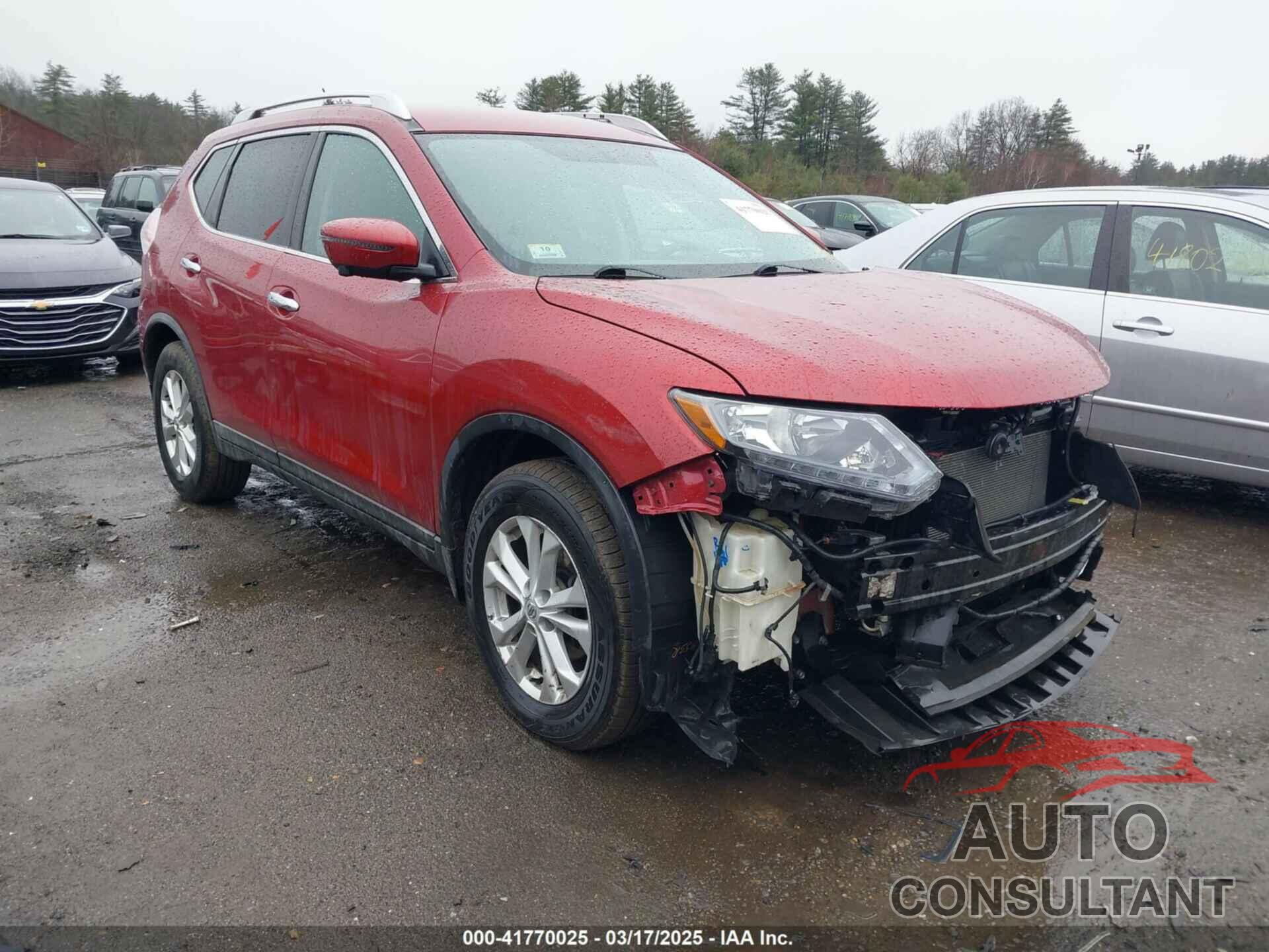 NISSAN ROGUE 2016 - KNMAT2MV6GP677388