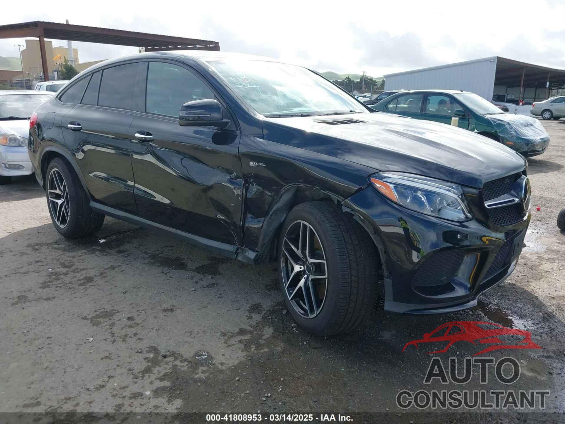 MERCEDES-BENZ AMG GLE 43 COUPE 2019 - 4JGED6EB6KA138562