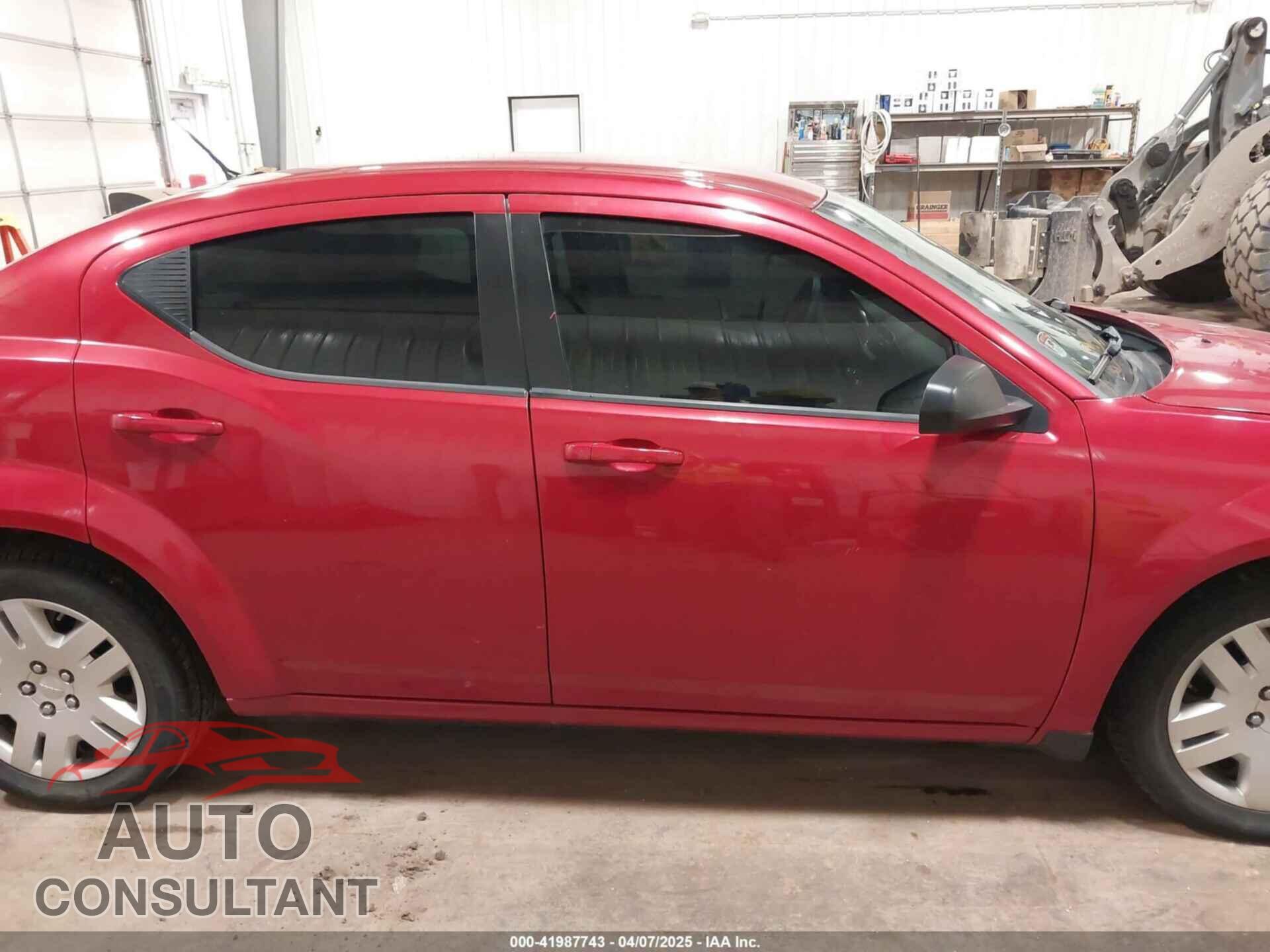 DODGE AVENGER 2013 - 1C3CDZAG0DN750108