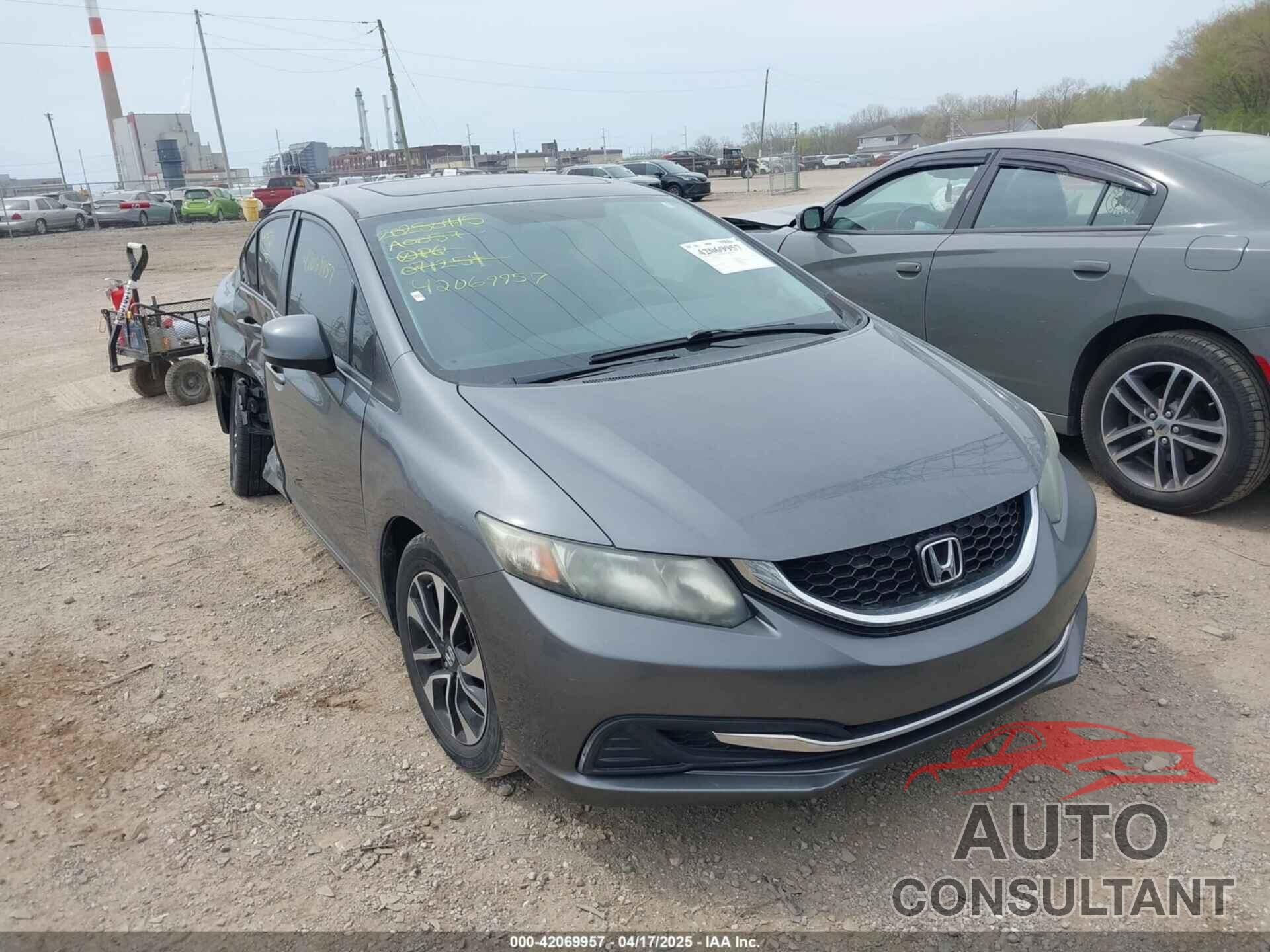 HONDA CIVIC 2013 - 19XFB2F87DE071254