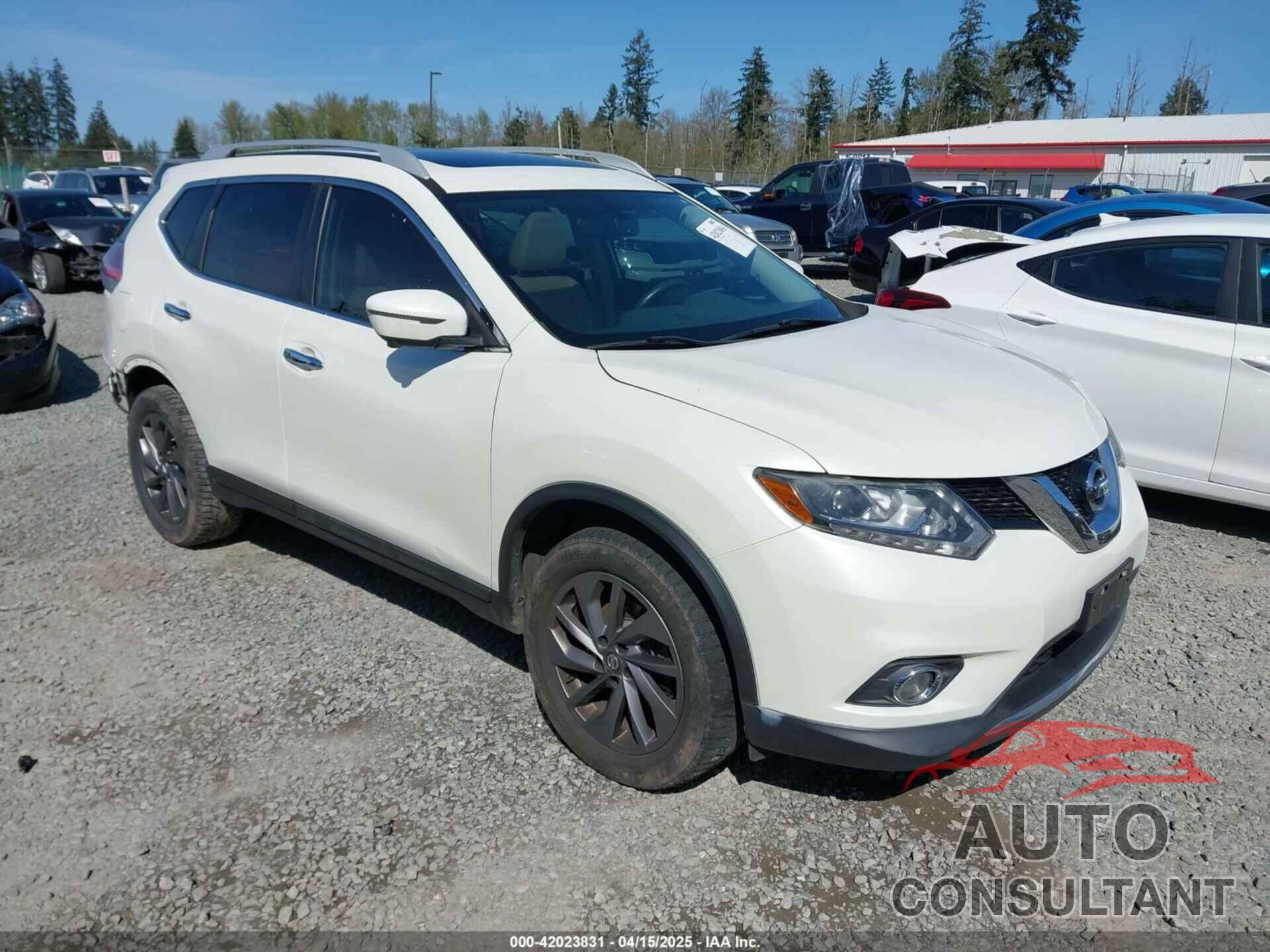 NISSAN ROGUE 2016 - 5N1AT2MV7GC866067