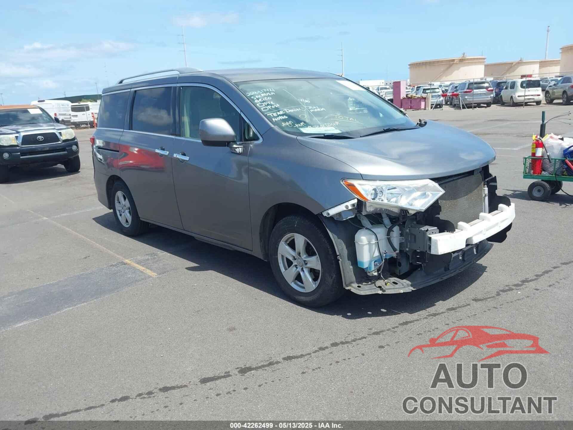 NISSAN QUEST 2017 - JN8AE2KP0H9170351