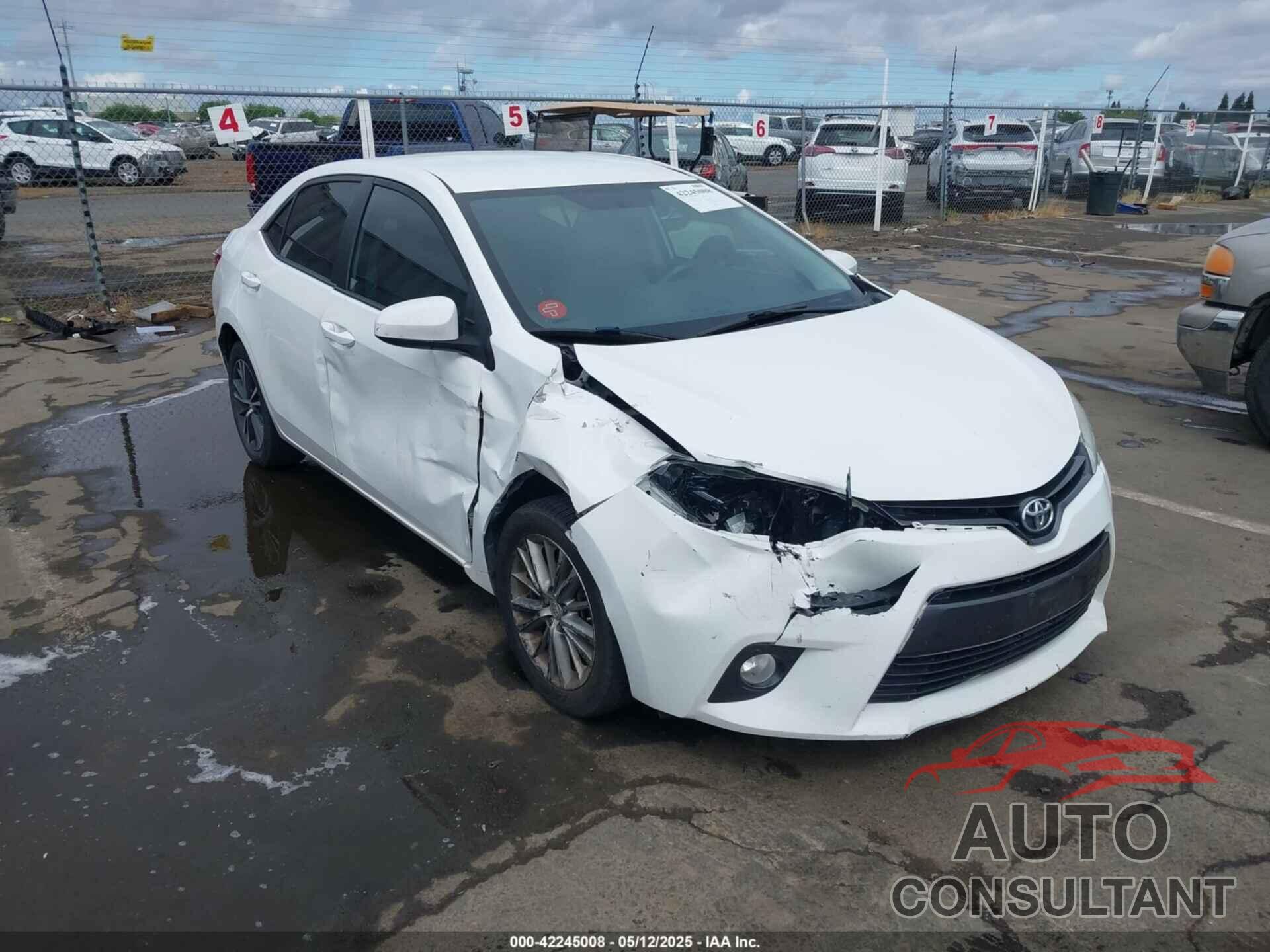 TOYOTA COROLLA 2016 - 5YFBURHE2GP513218