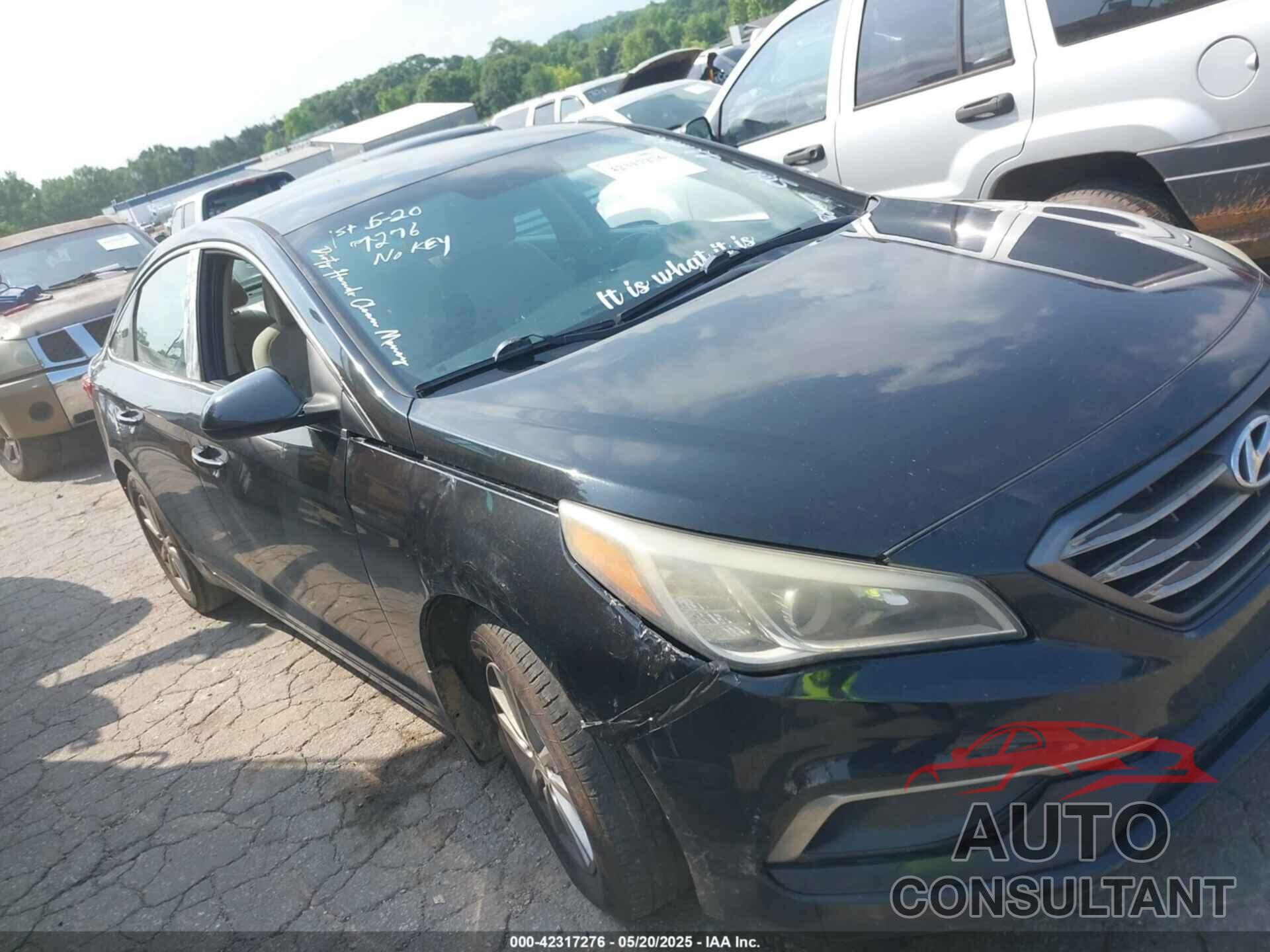 HYUNDAI SONATA 2017 - 5NPE24AF4HH586467