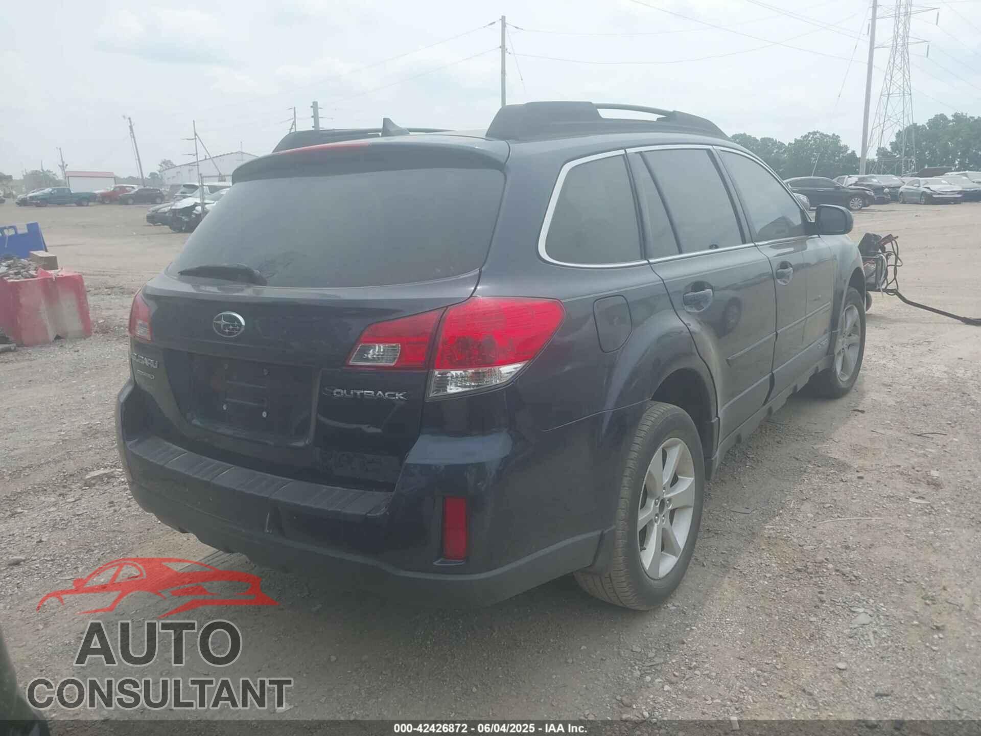 SUBARU OUTBACK 2014 - 4S4BRCDC8E3275914
