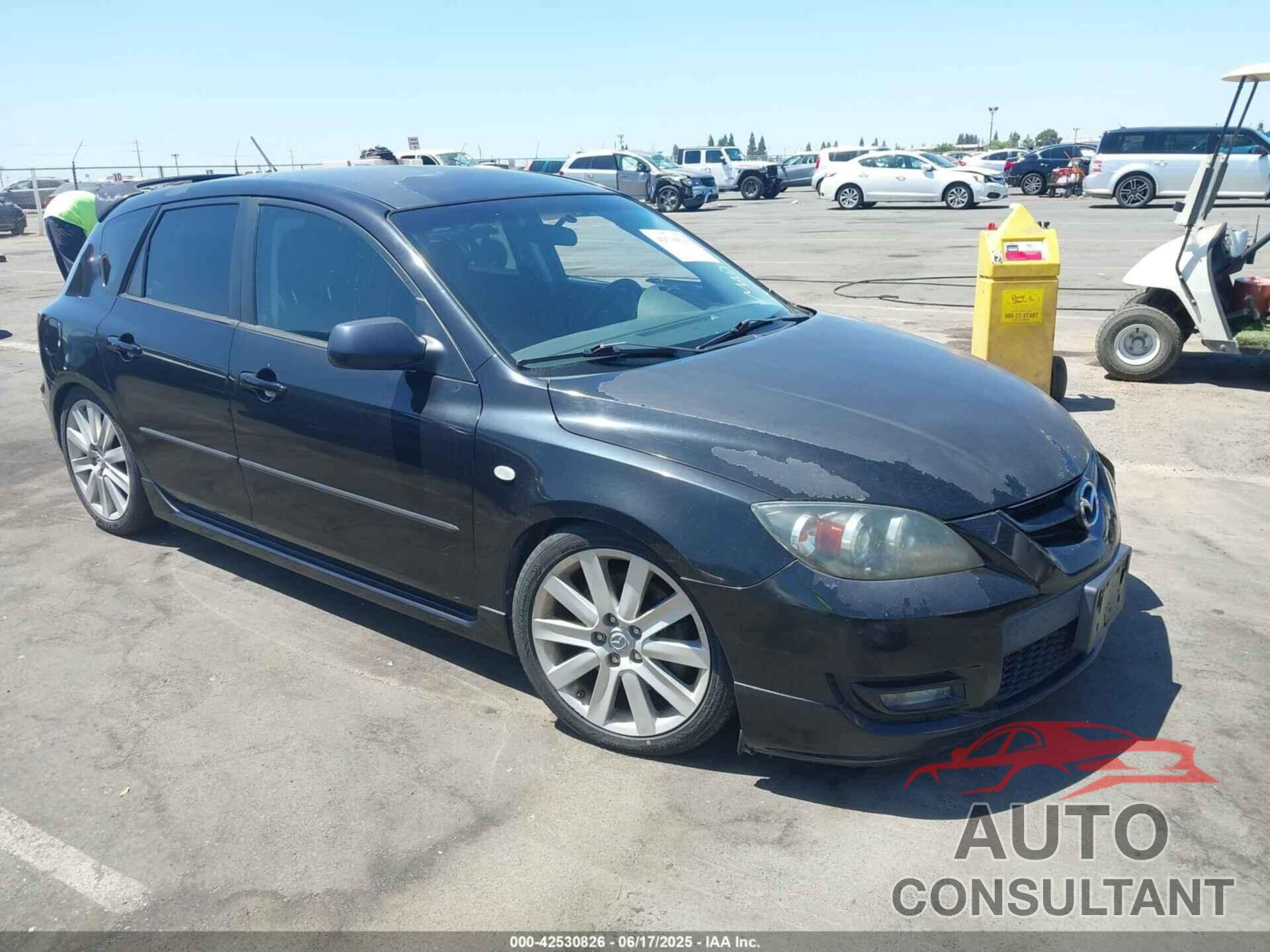 MAZDA MAZDASPEED3 2009 - JM1BK34M191201074
