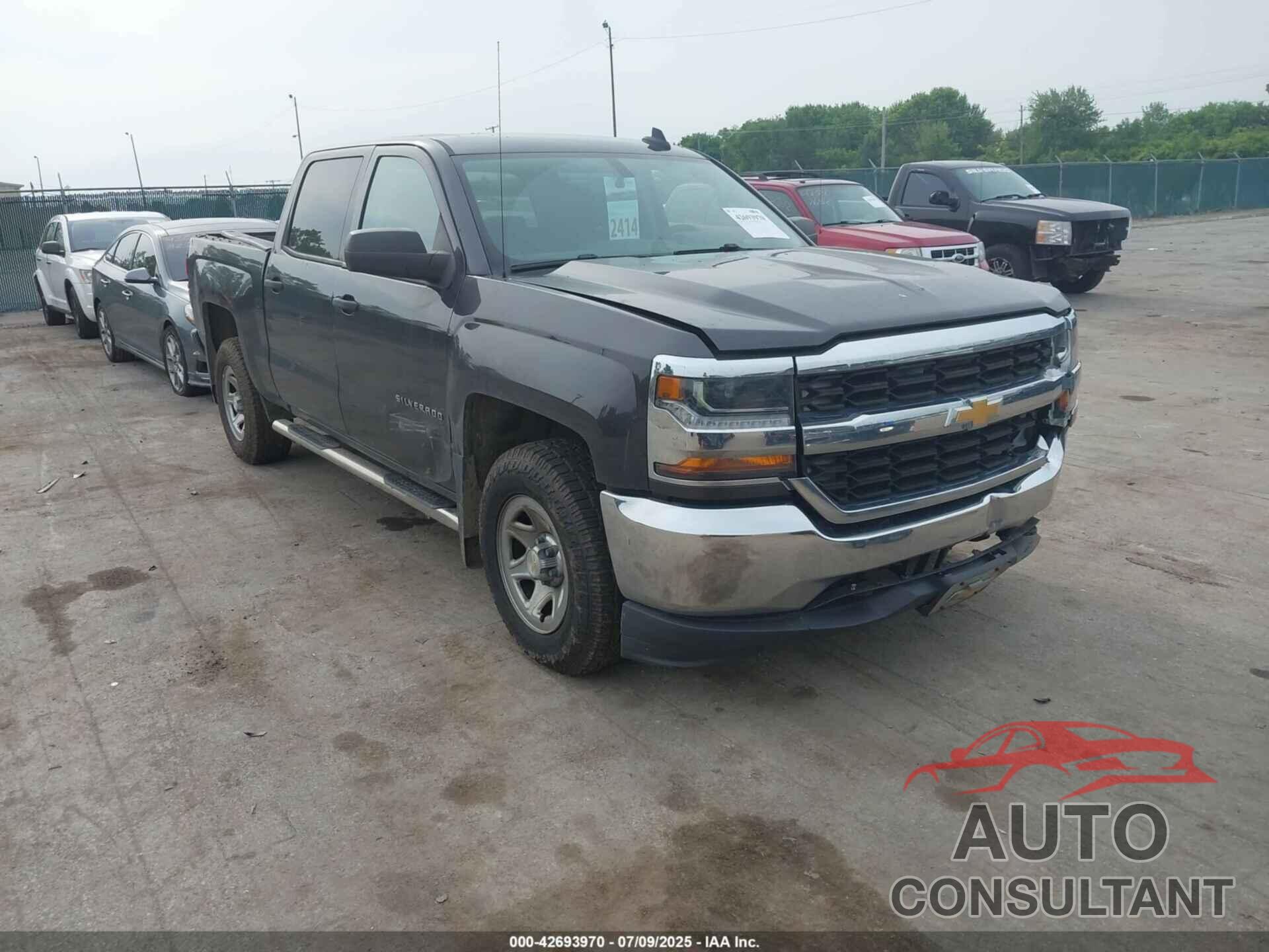 CHEVROLET SILVERADO 1500 2016 - 3GCUKNEC6GG197502