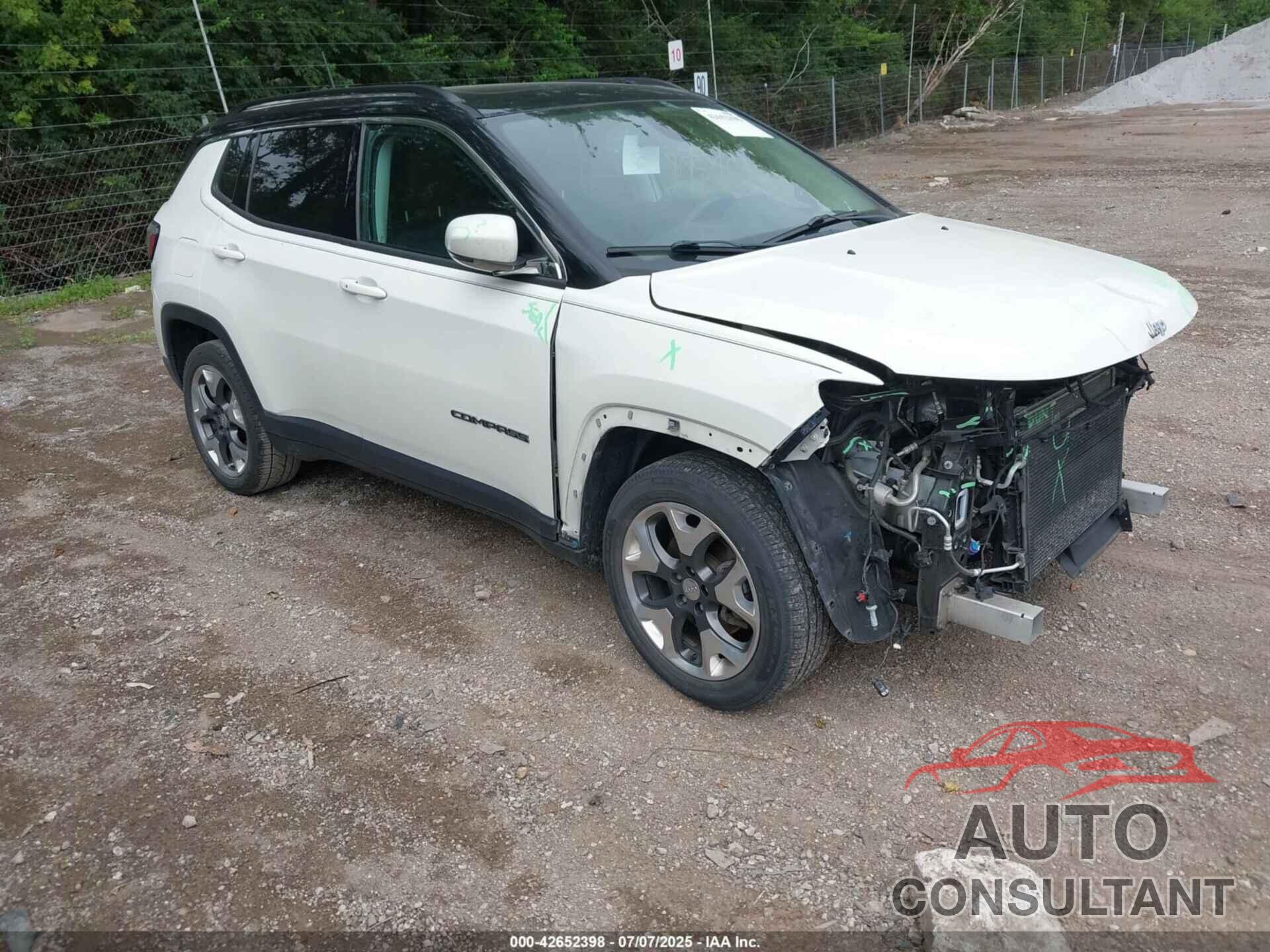 JEEP COMPASS 2018 - 3C4NJCCB8JT286587