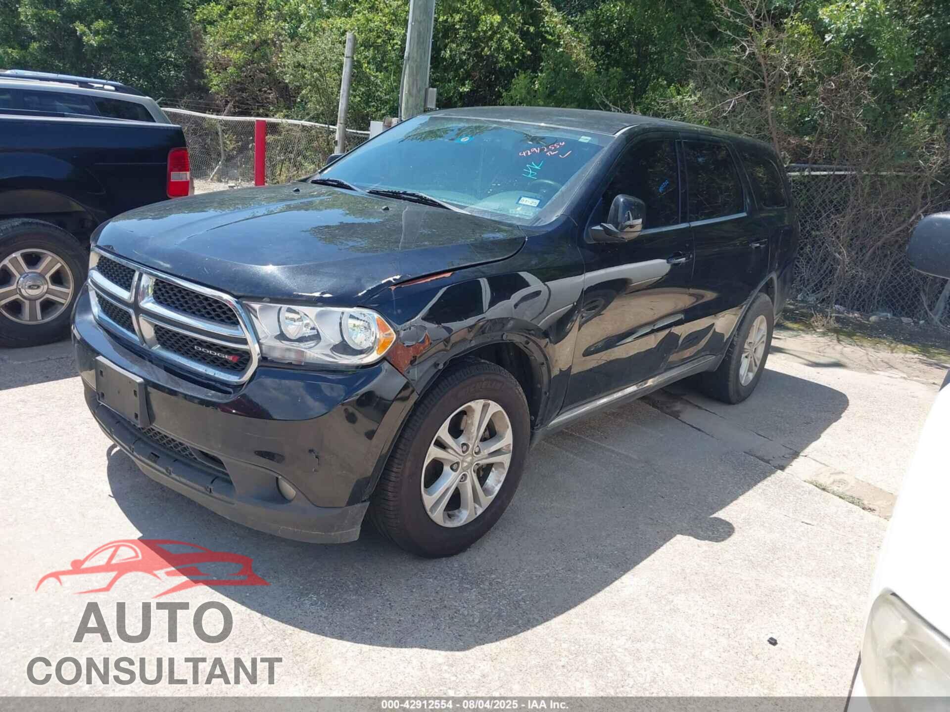 DODGE DURANGO 2012 - 1C4RDJAG3CC271411