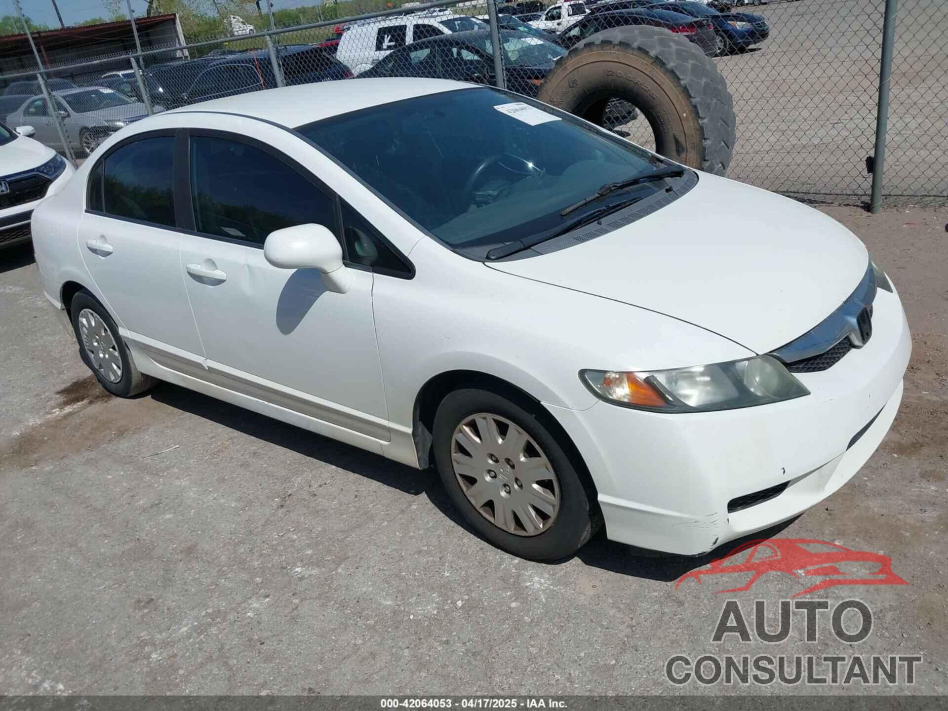 HONDA CIVIC 2011 - 19XFA4F58BE000856