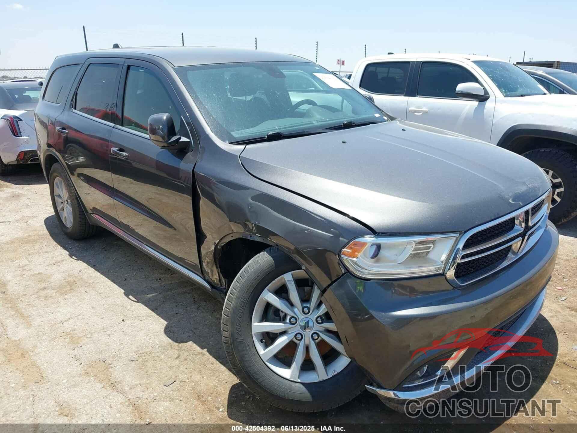 DODGE DURANGO 2019 - 1C4RDJAG6KC536045