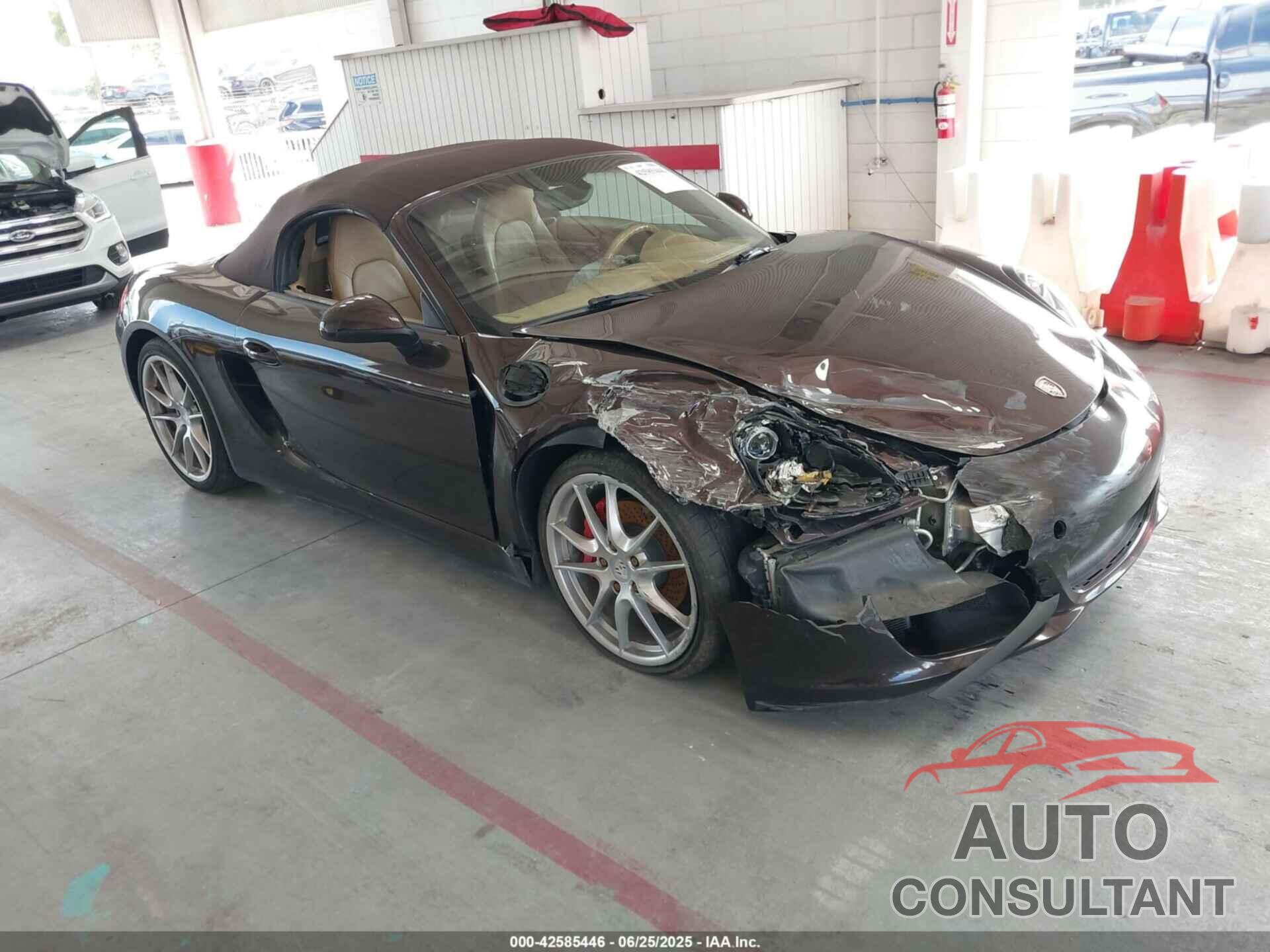 PORSCHE BOXSTER 2015 - WP0CB2A84FS140959