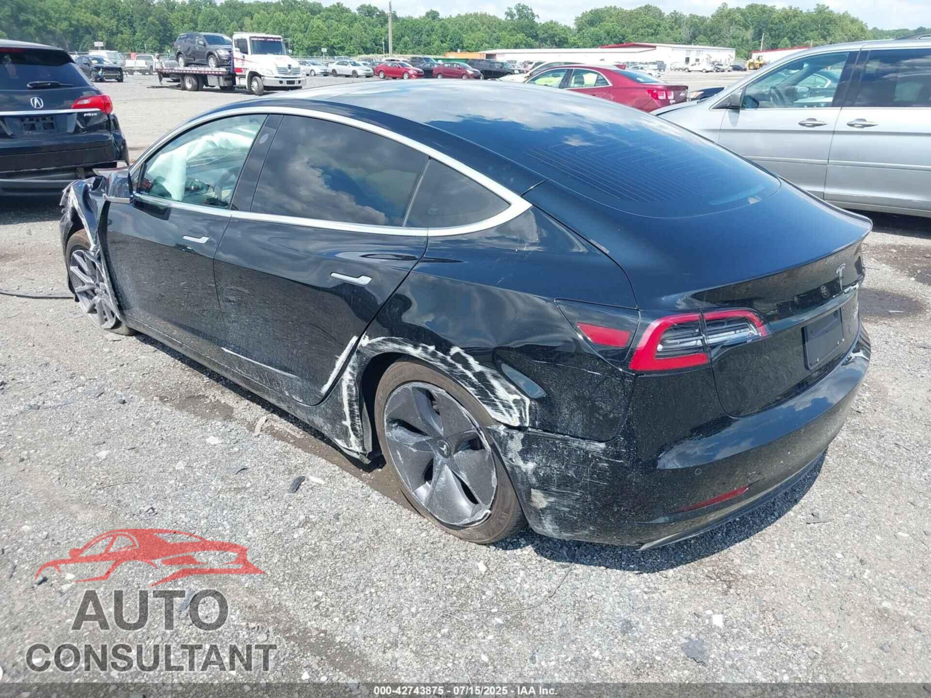 TESLA MODEL 3 2019 - 5YJ3E1EB5KF418072