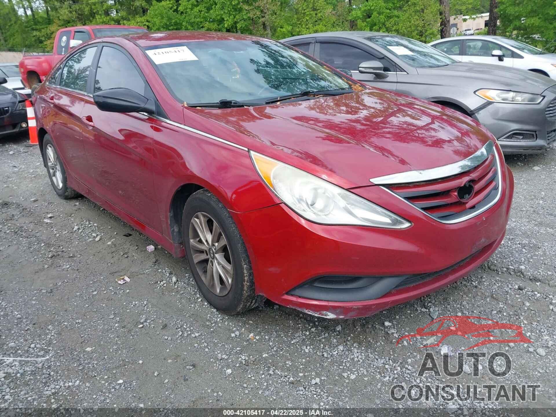 HYUNDAI SONATA 2014 - 5NPEB4AC3EH831938
