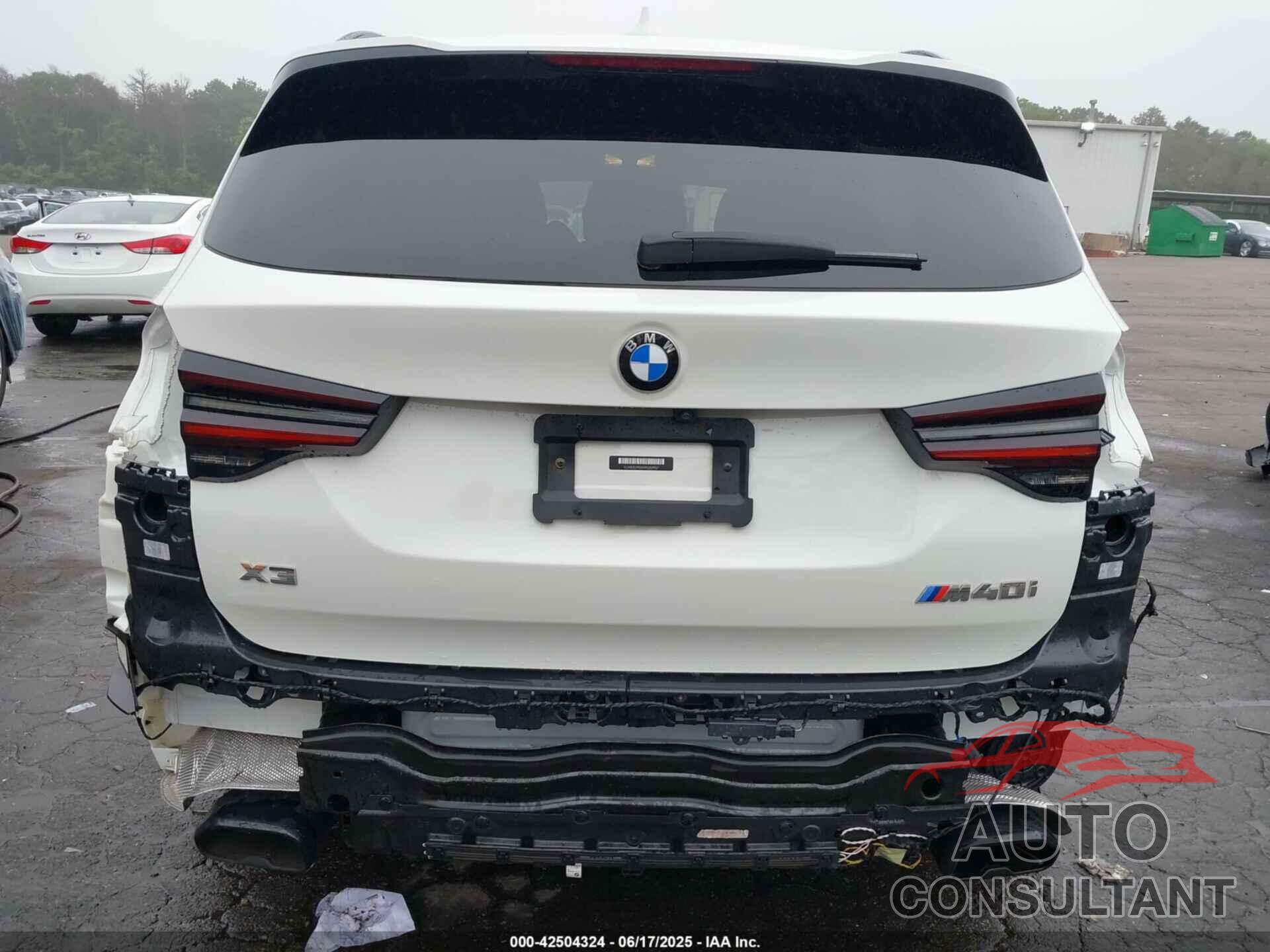 BMW X3 2022 - 5UX83DP00N9M59957