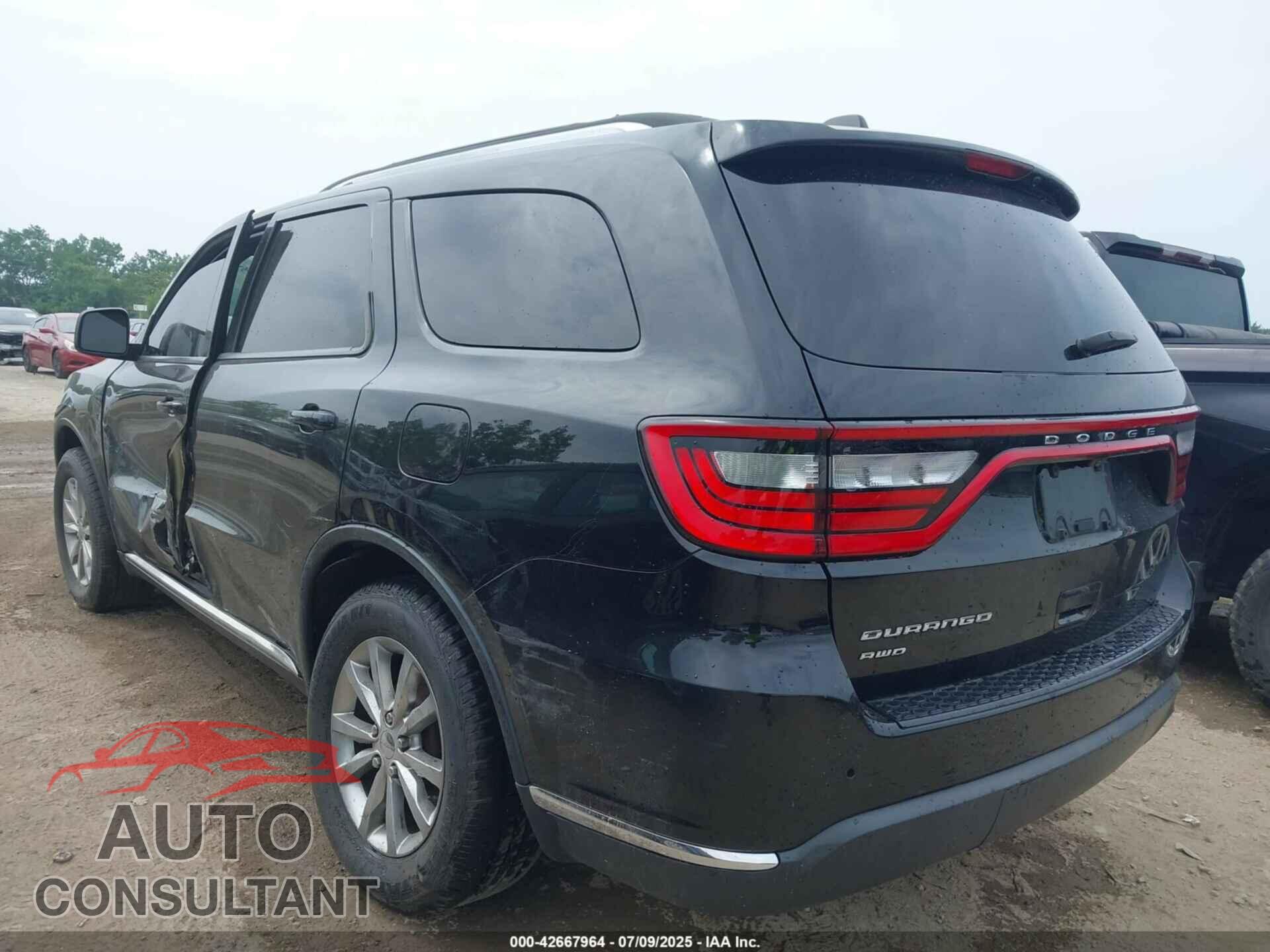 DODGE DURANGO 2017 - 1C4RDJAG7HC747876