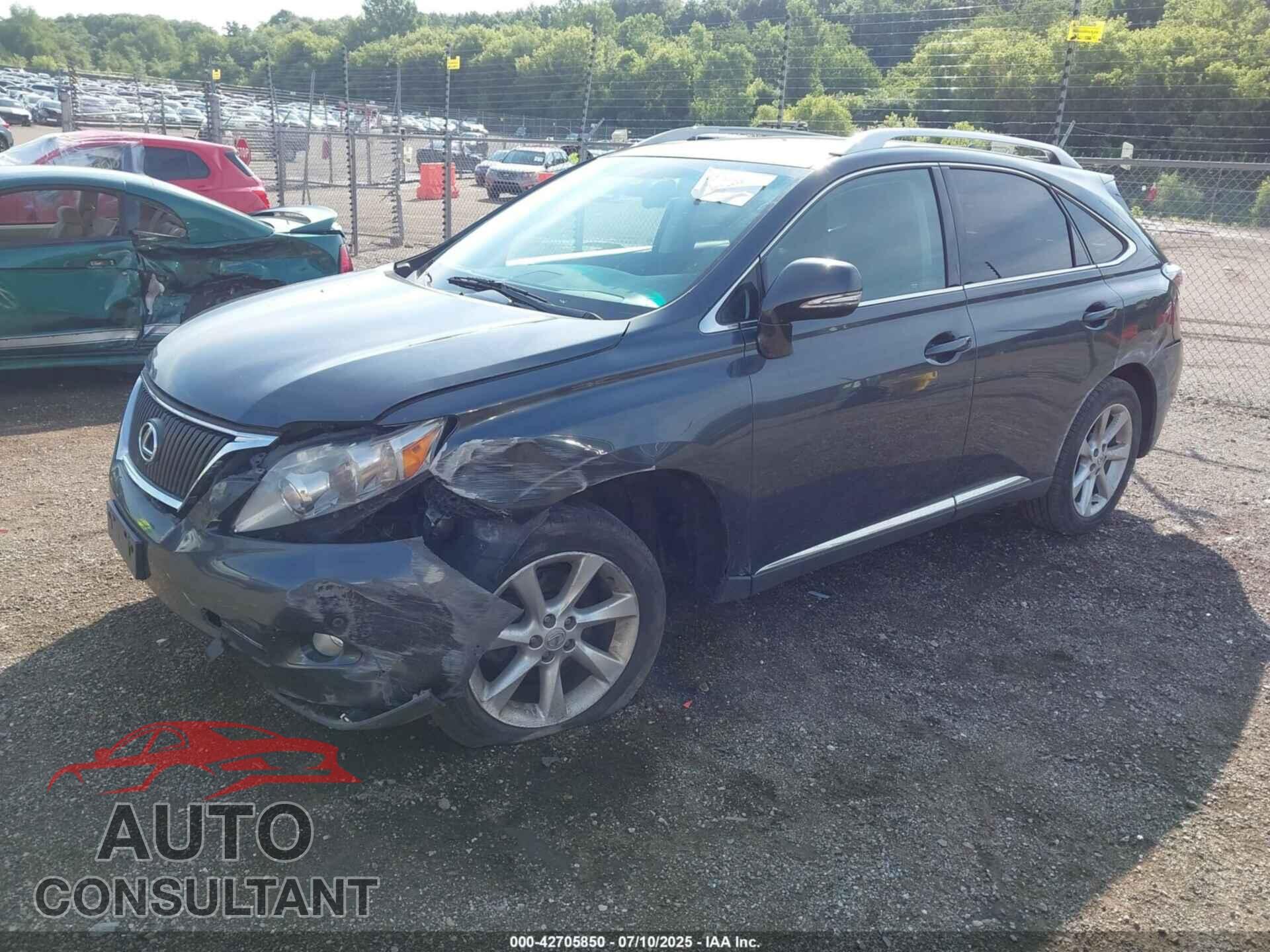 LEXUS RX 2010 - 2T2BK1BA8AC006579