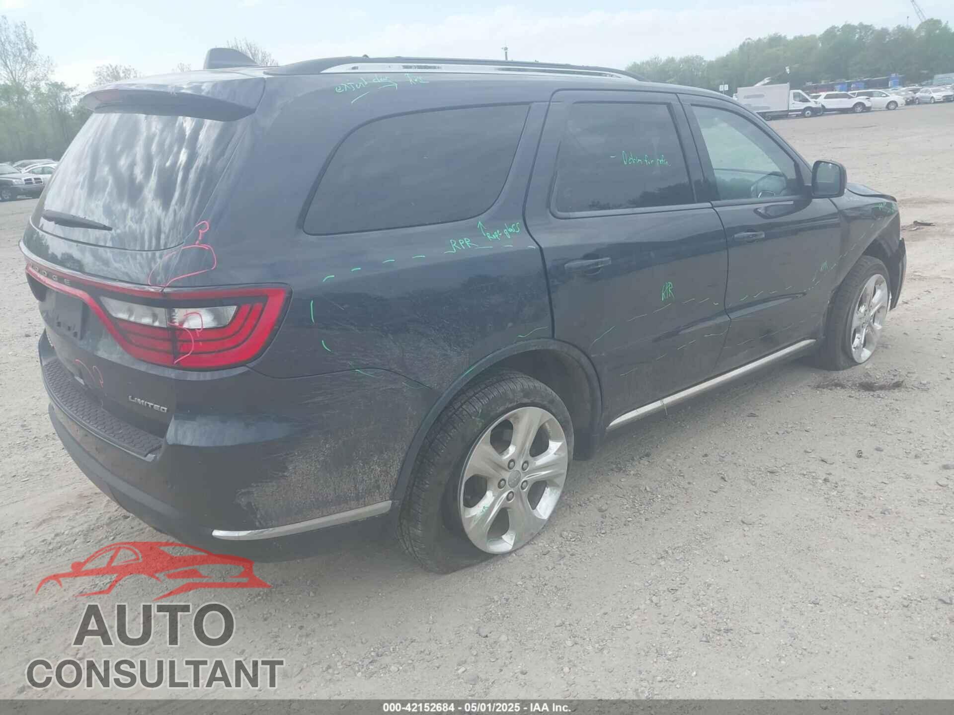 DODGE DURANGO 2014 - 1C4RDJDG7EC520498