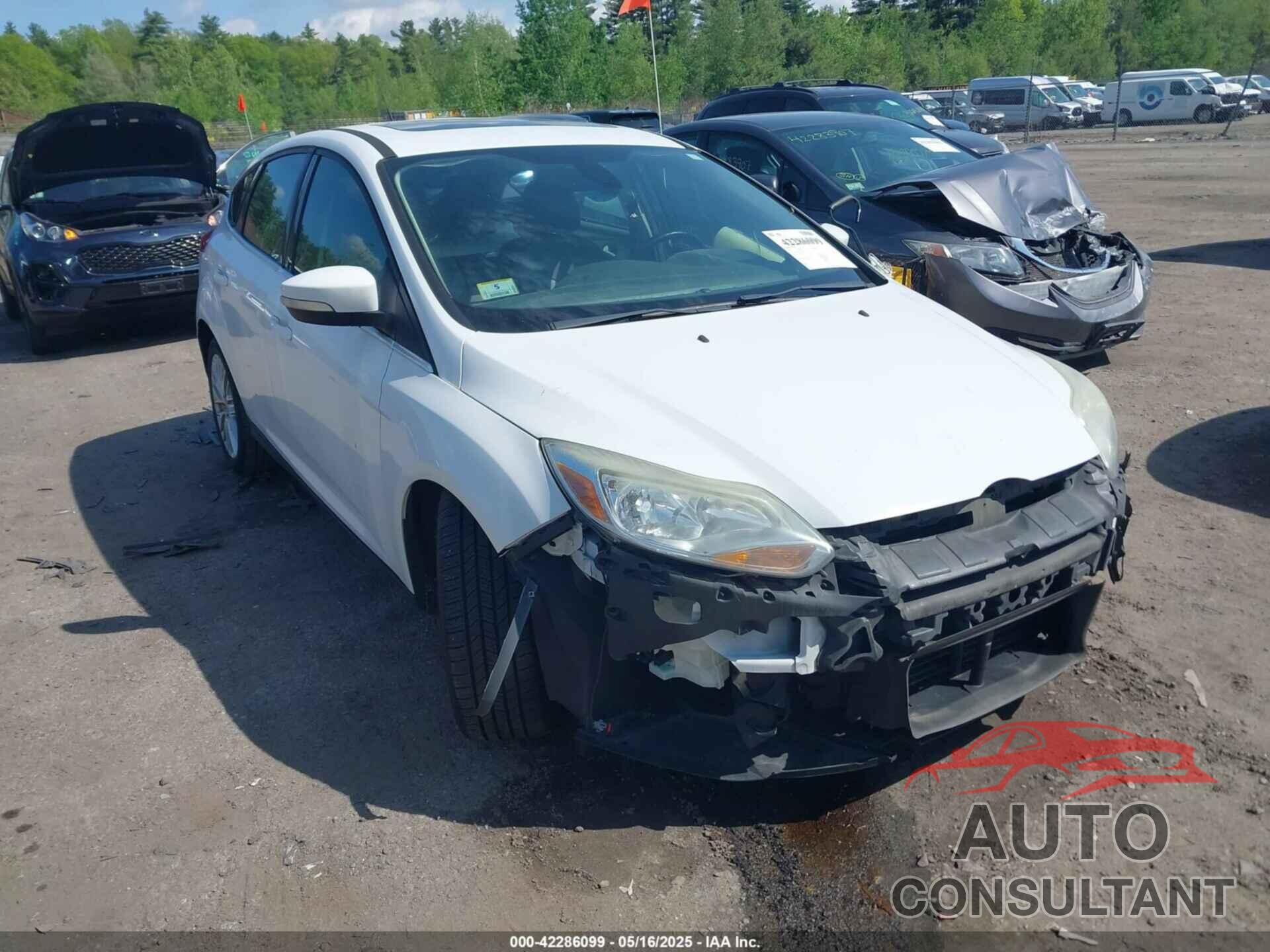 FORD FOCUS 2012 - 1FAHP3M25CL436461