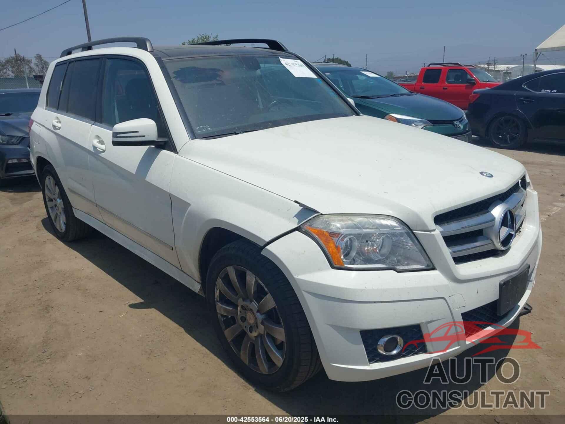 MERCEDES-BENZ GLK 350 2011 - WDCGG5GBXBF573822