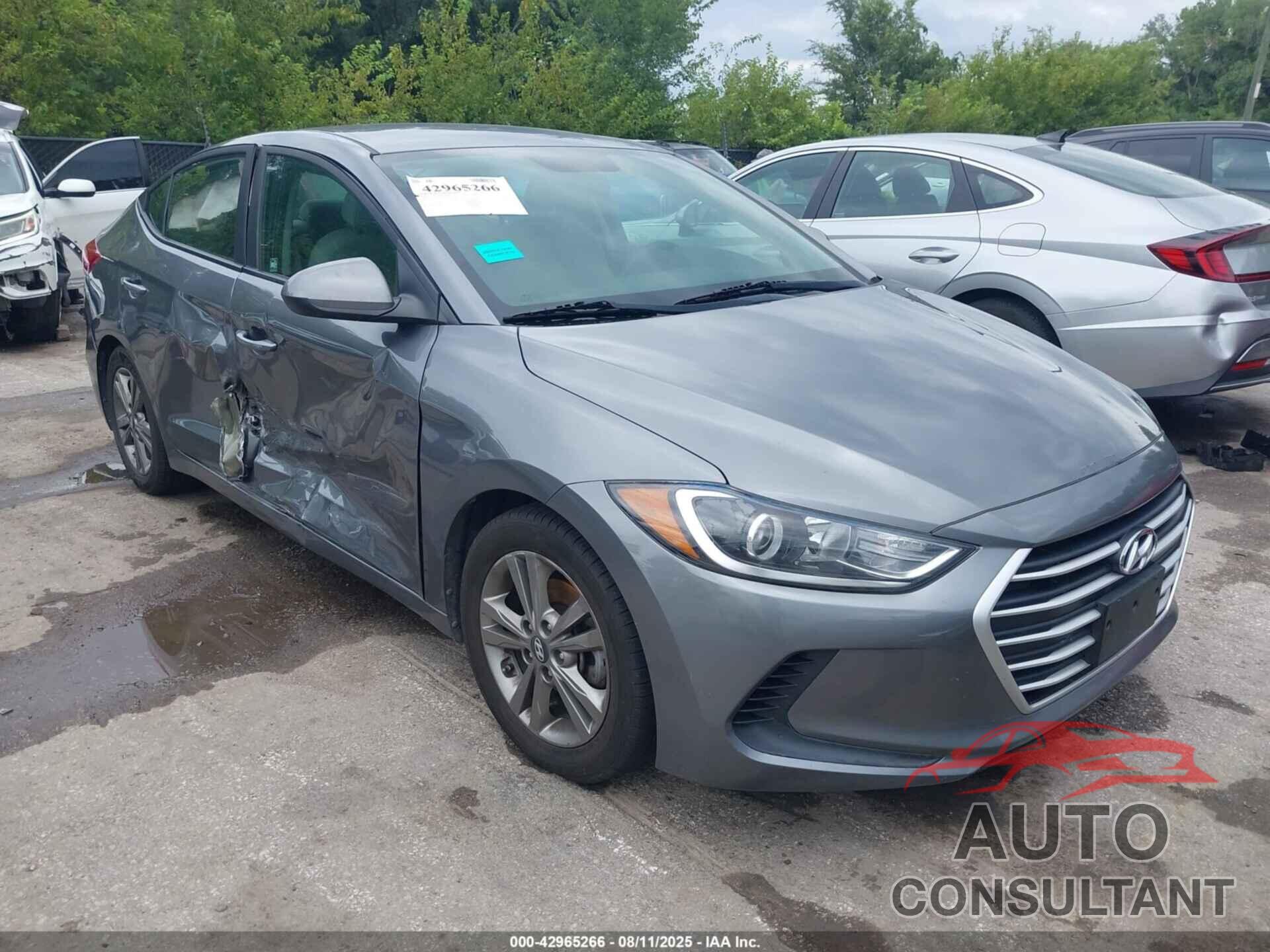 HYUNDAI ELANTRA 2018 - 5NPD84LF7JH336296