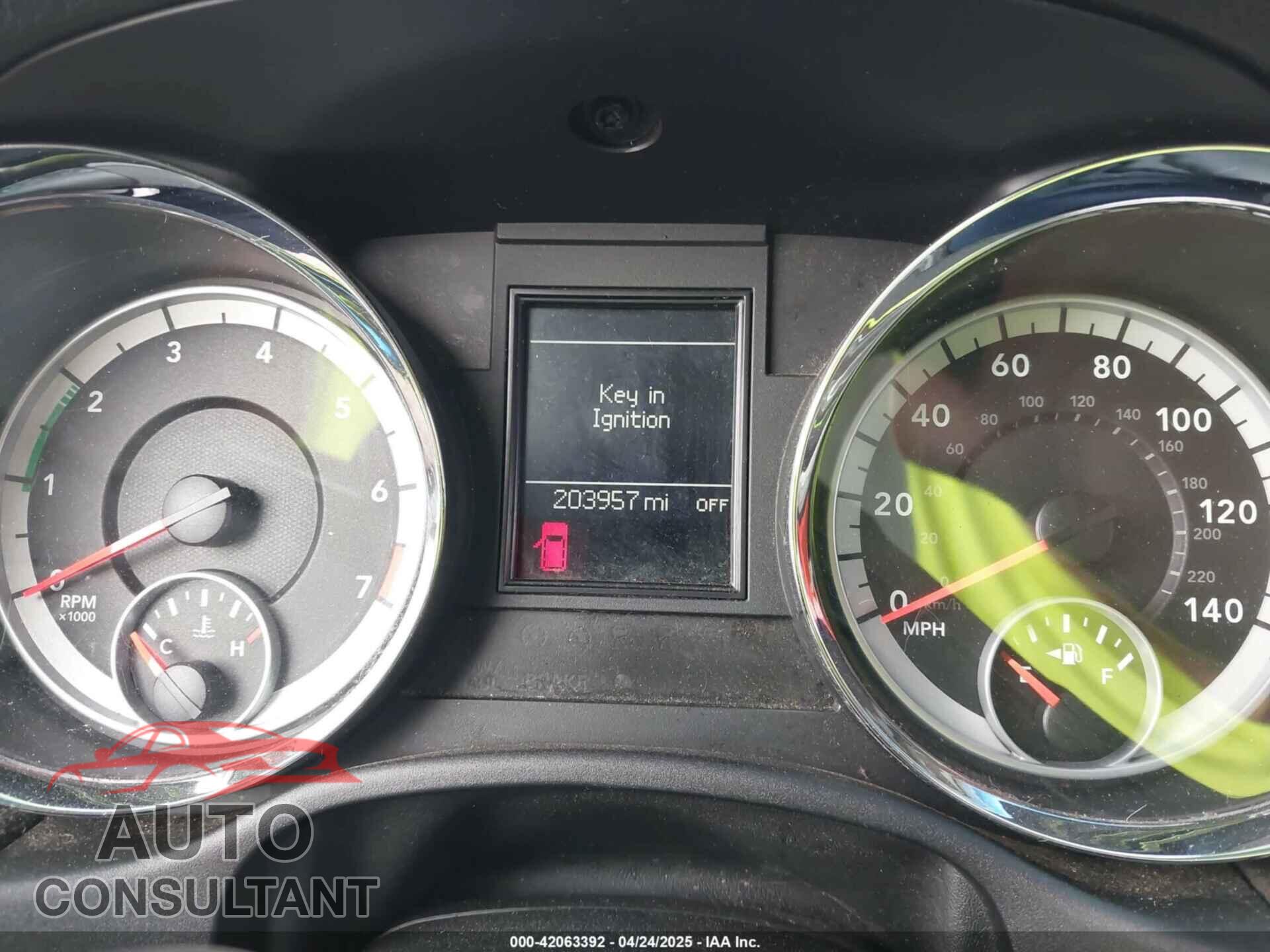DODGE DURANGO 2012 - 1C4RDHAG2CC152208