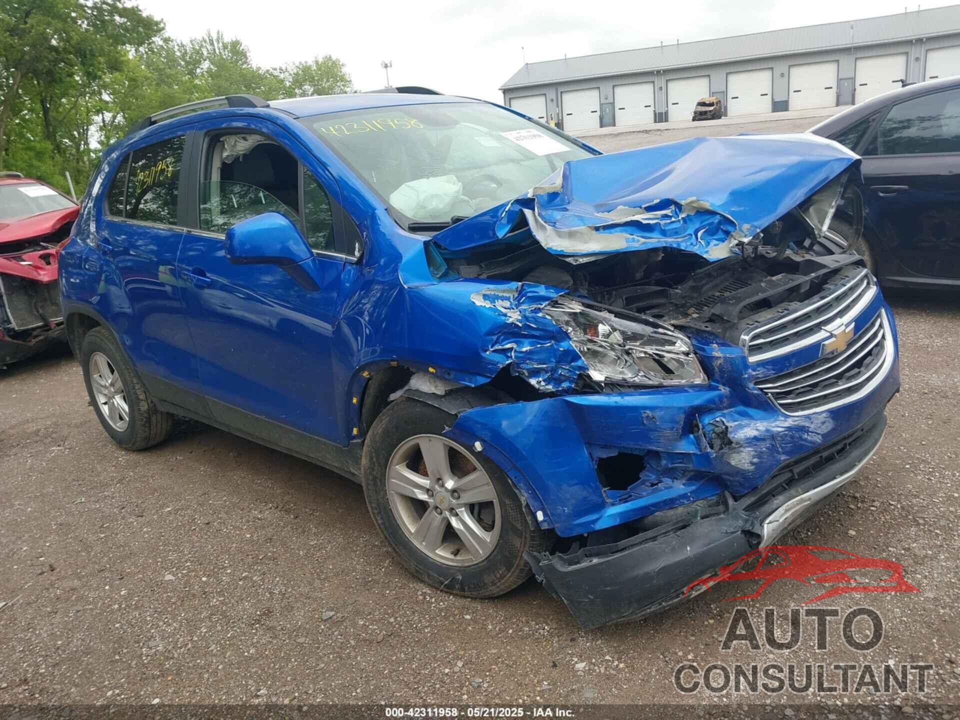 CHEVROLET TRAX 2015 - KL7CJRSB1FB257059