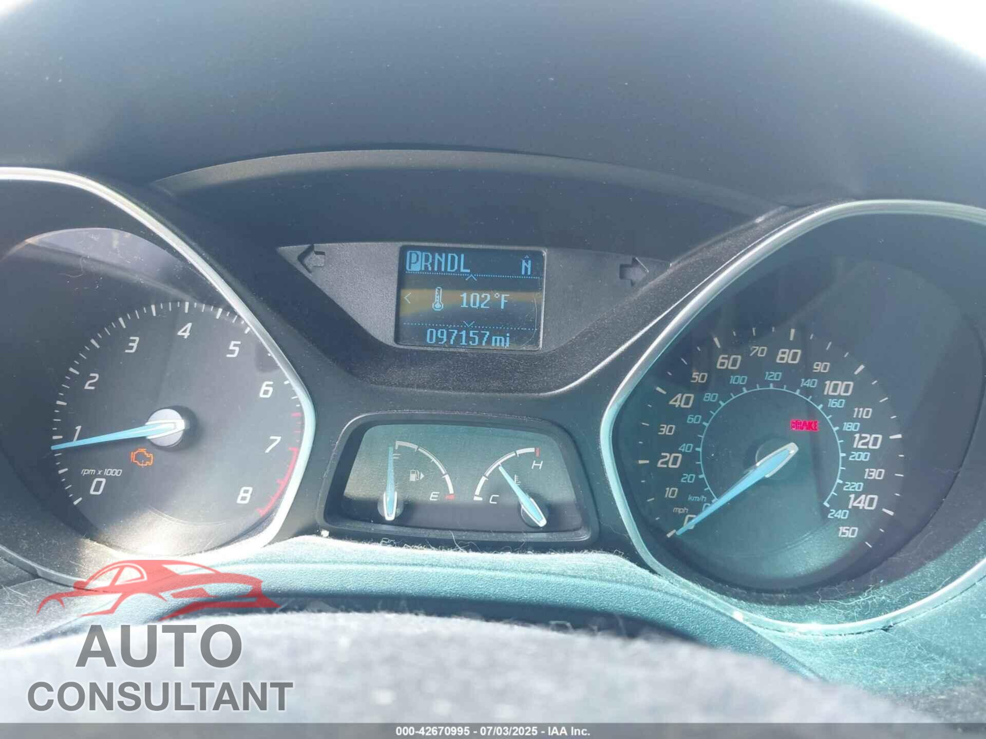 FORD FOCUS 2012 - 1FAHP3K2XCL219362
