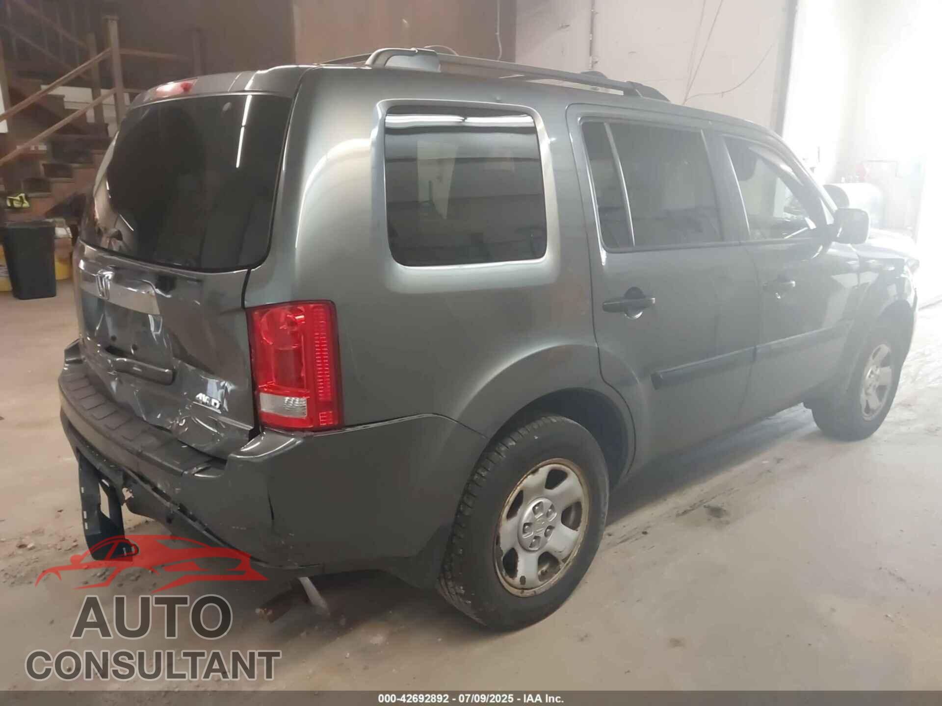 HONDA PILOT 2012 - 5FNYF4H26CB025408