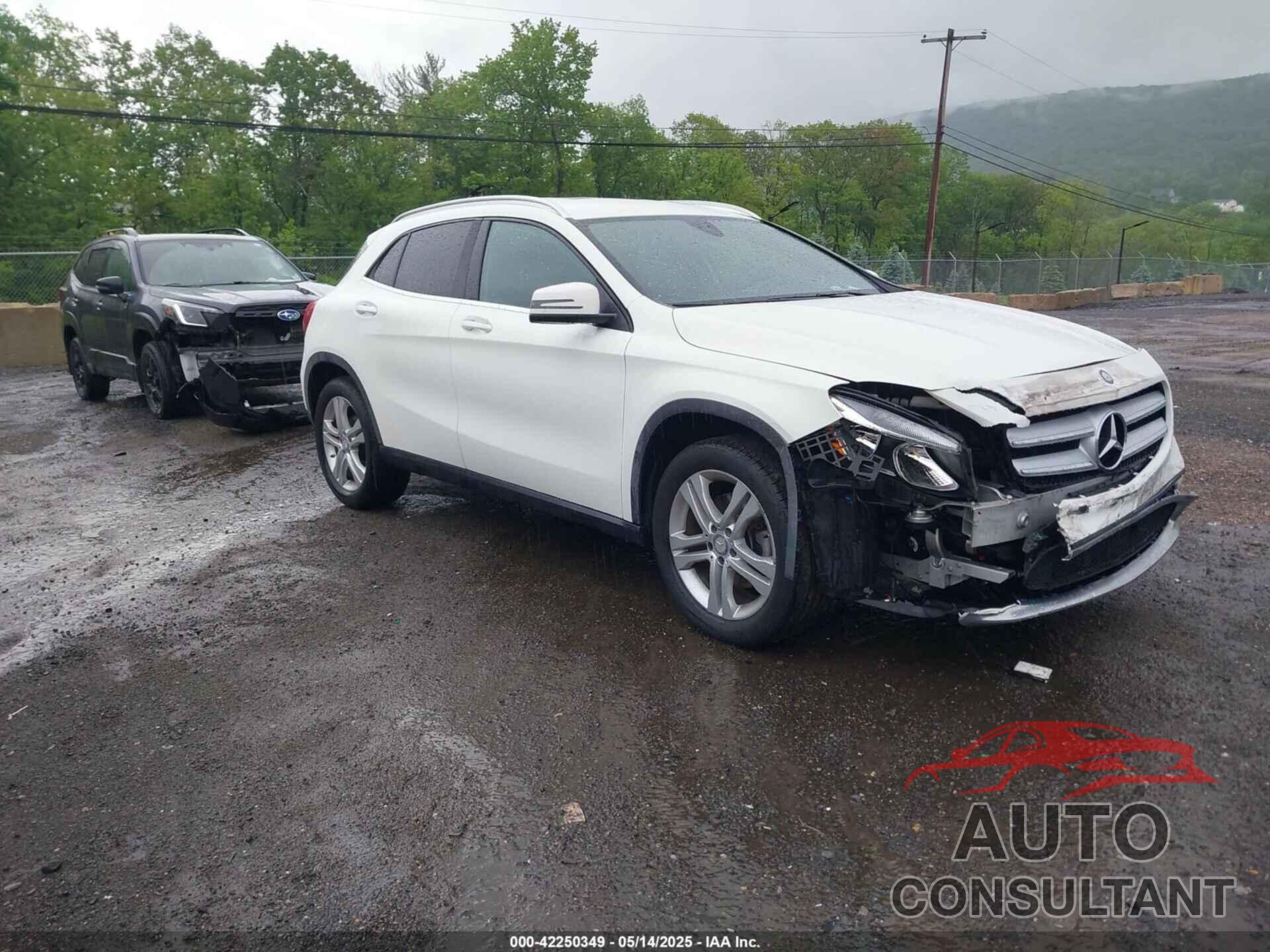MERCEDES-BENZ GLA 250 2017 - WDCTG4EB4HJ350354