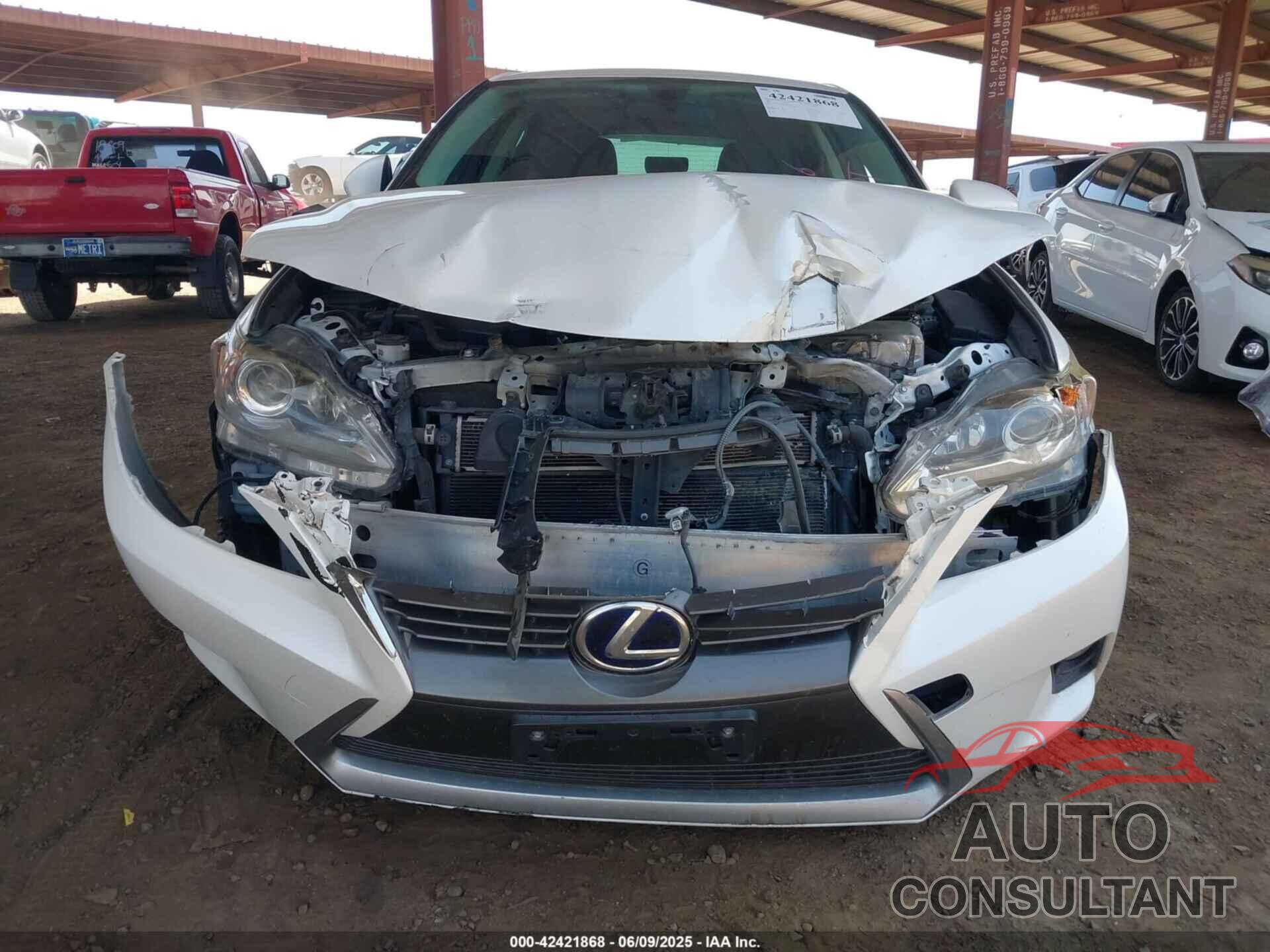 LEXUS CT 200H 2015 - JTHKD5BH6F2230652
