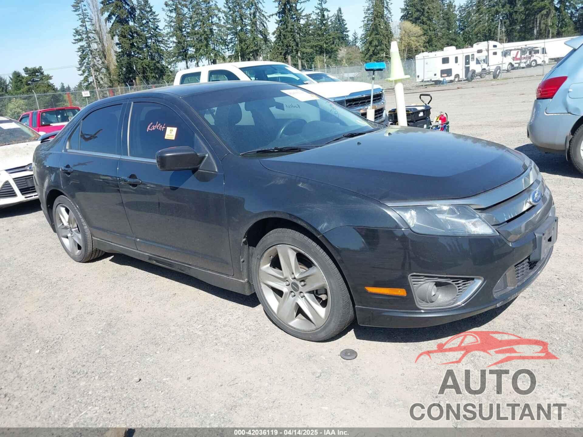 FORD FUSION 2011 - 3FAHP0KC3BR251660