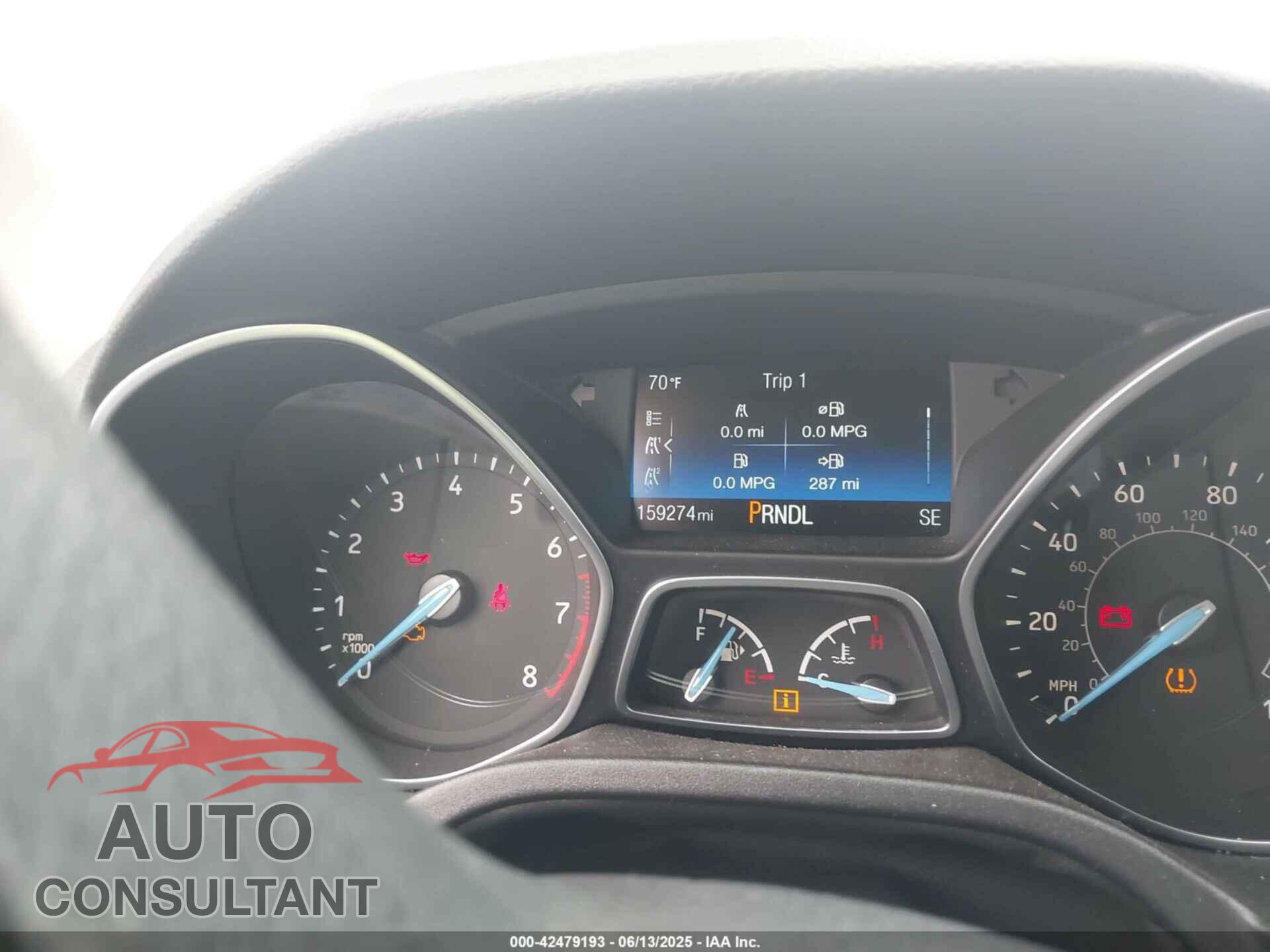 FORD FOCUS 2016 - 1FADP3F24GL255000