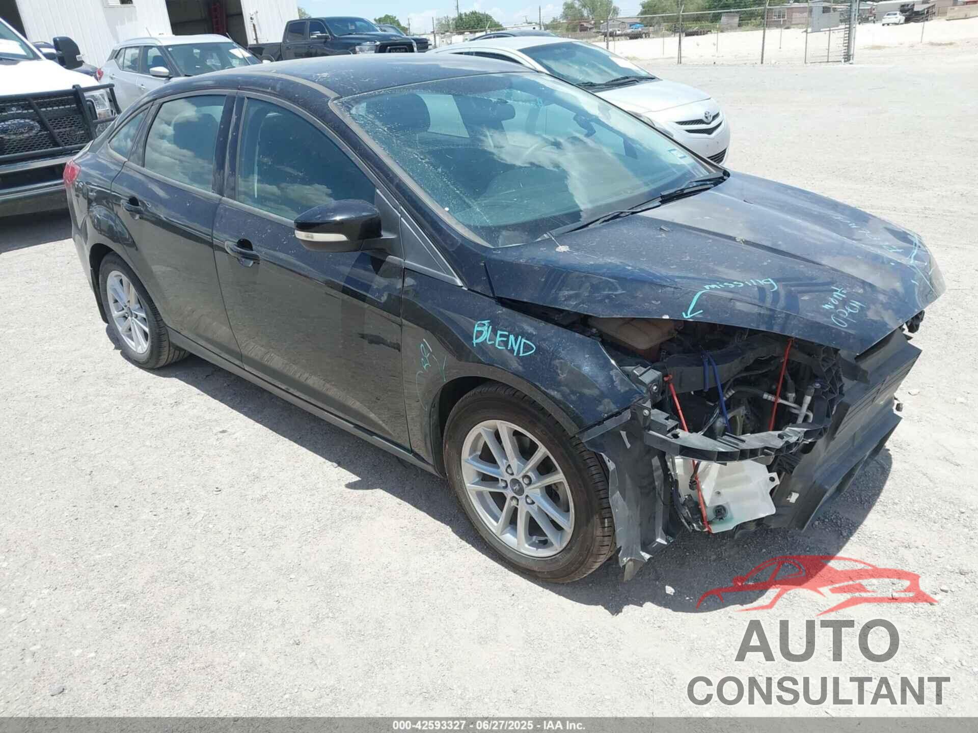 FORD FOCUS 2016 - 1FADP3F24GL276316
