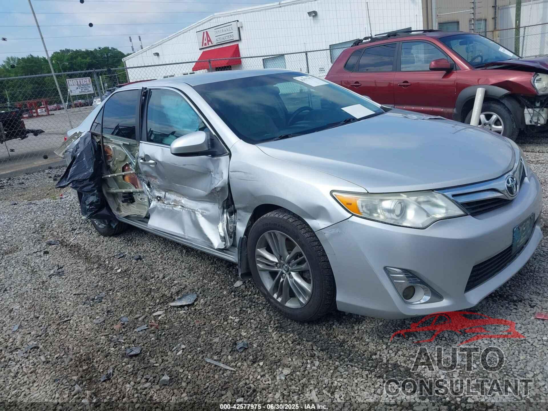 TOYOTA CAMRY 2012 - 4T1BF1FK2CU015713