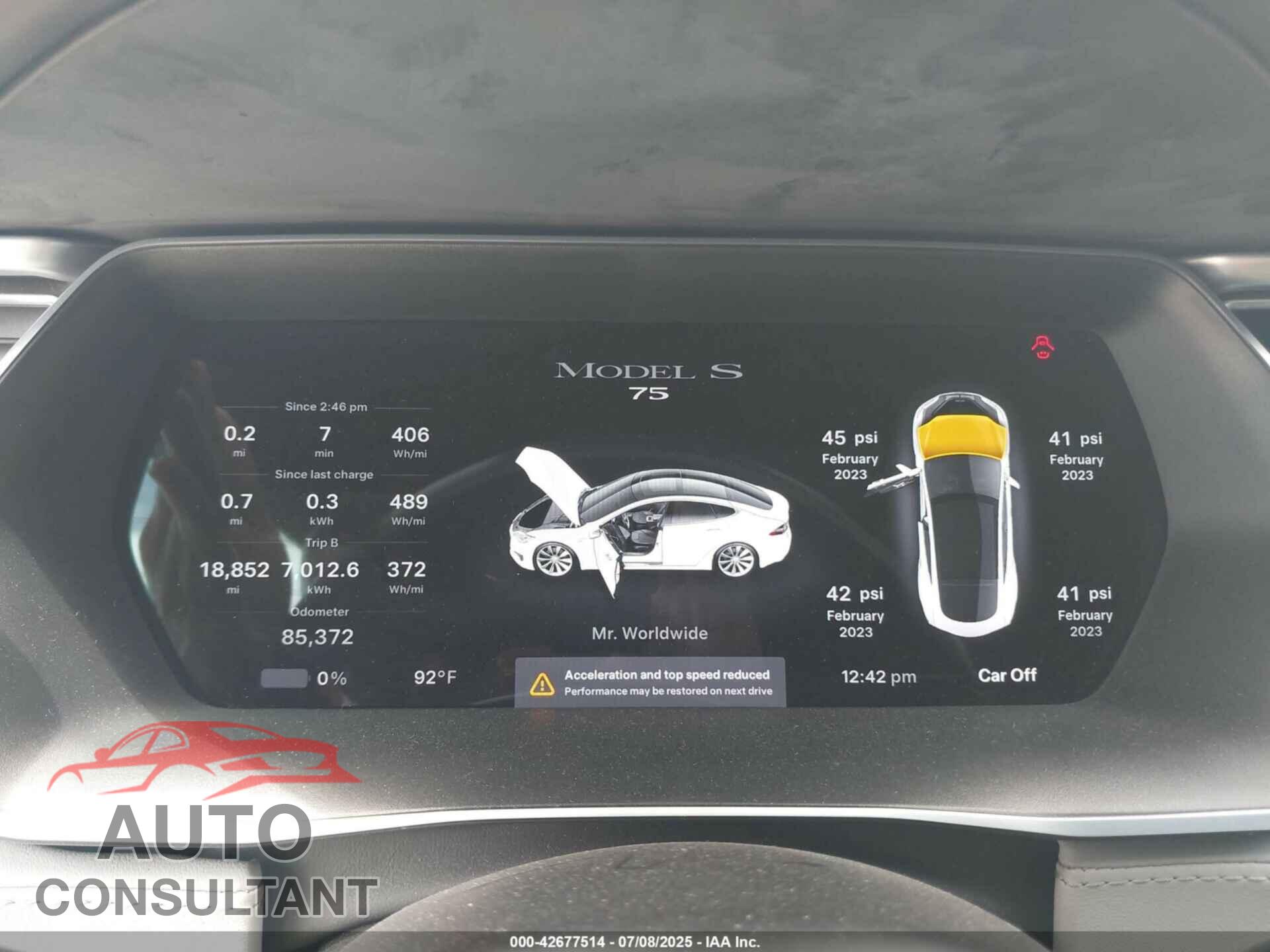 TESLA MODEL S 2016 - 5YJSA1E17GF150745