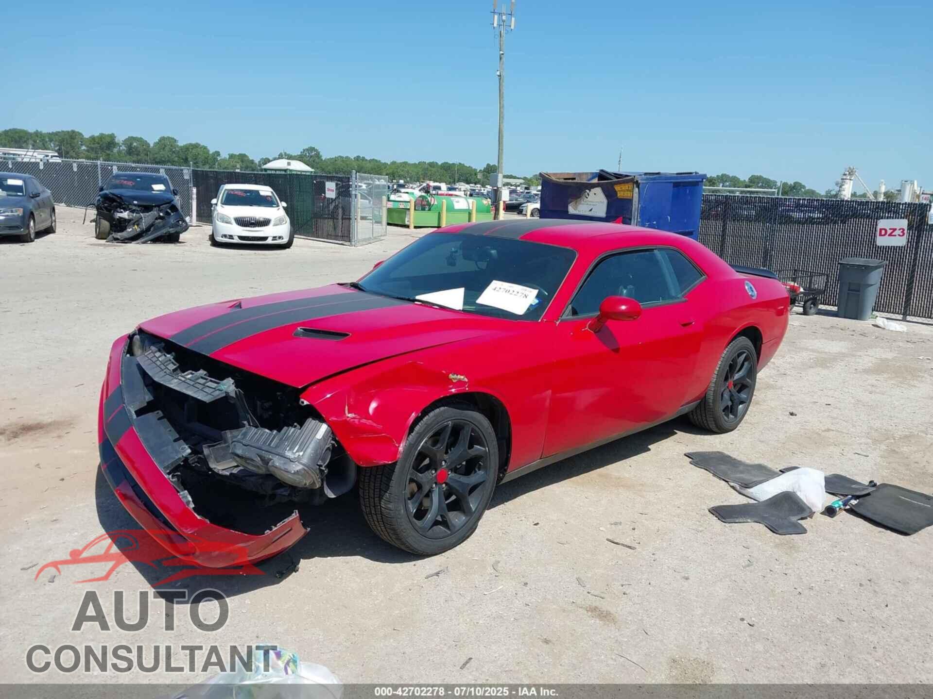 DODGE CHALLENGER 2015 - 2C3CDZBG3FH724144