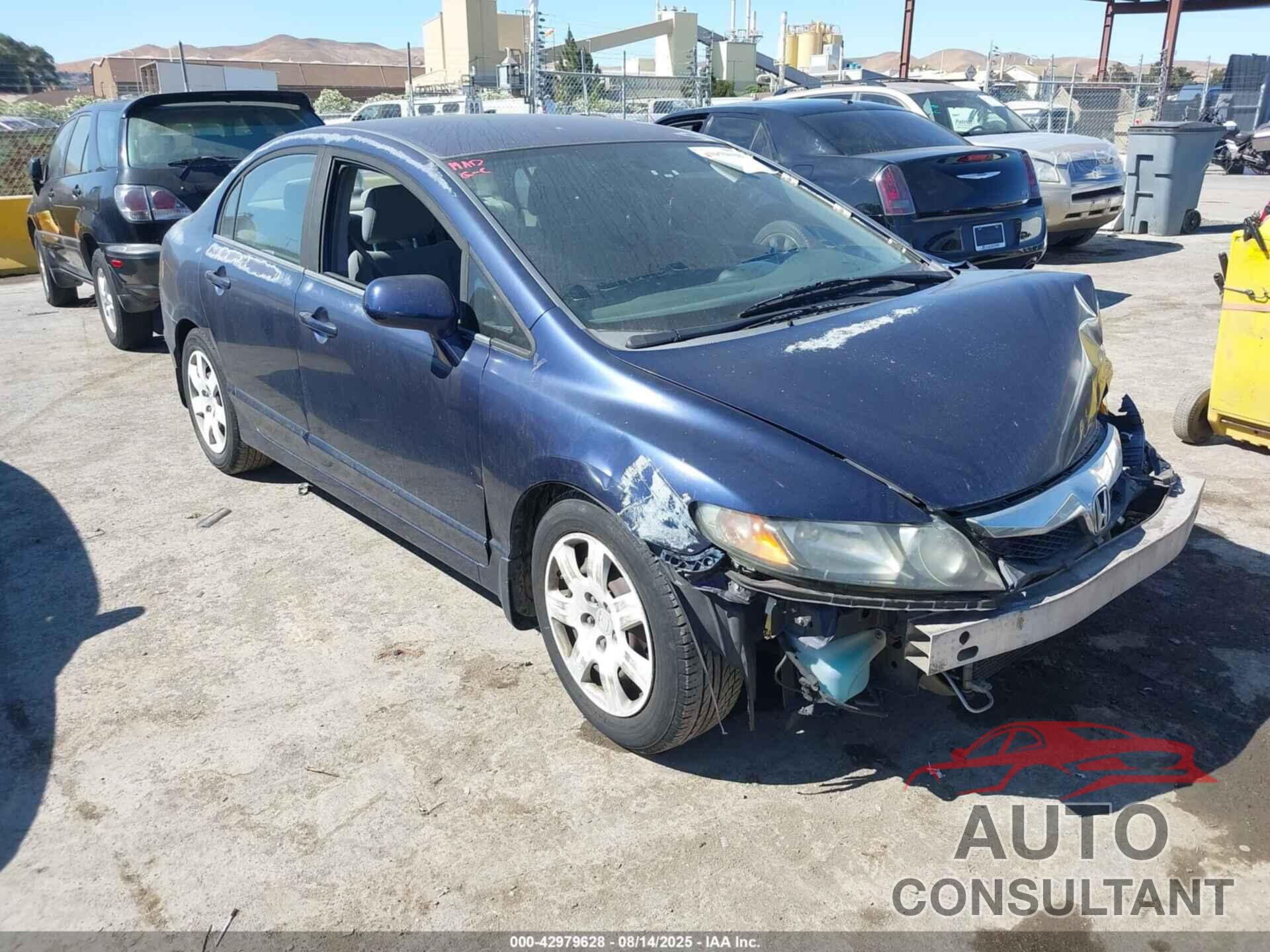 HONDA CIVIC 2009 - 19XFA16559E028266