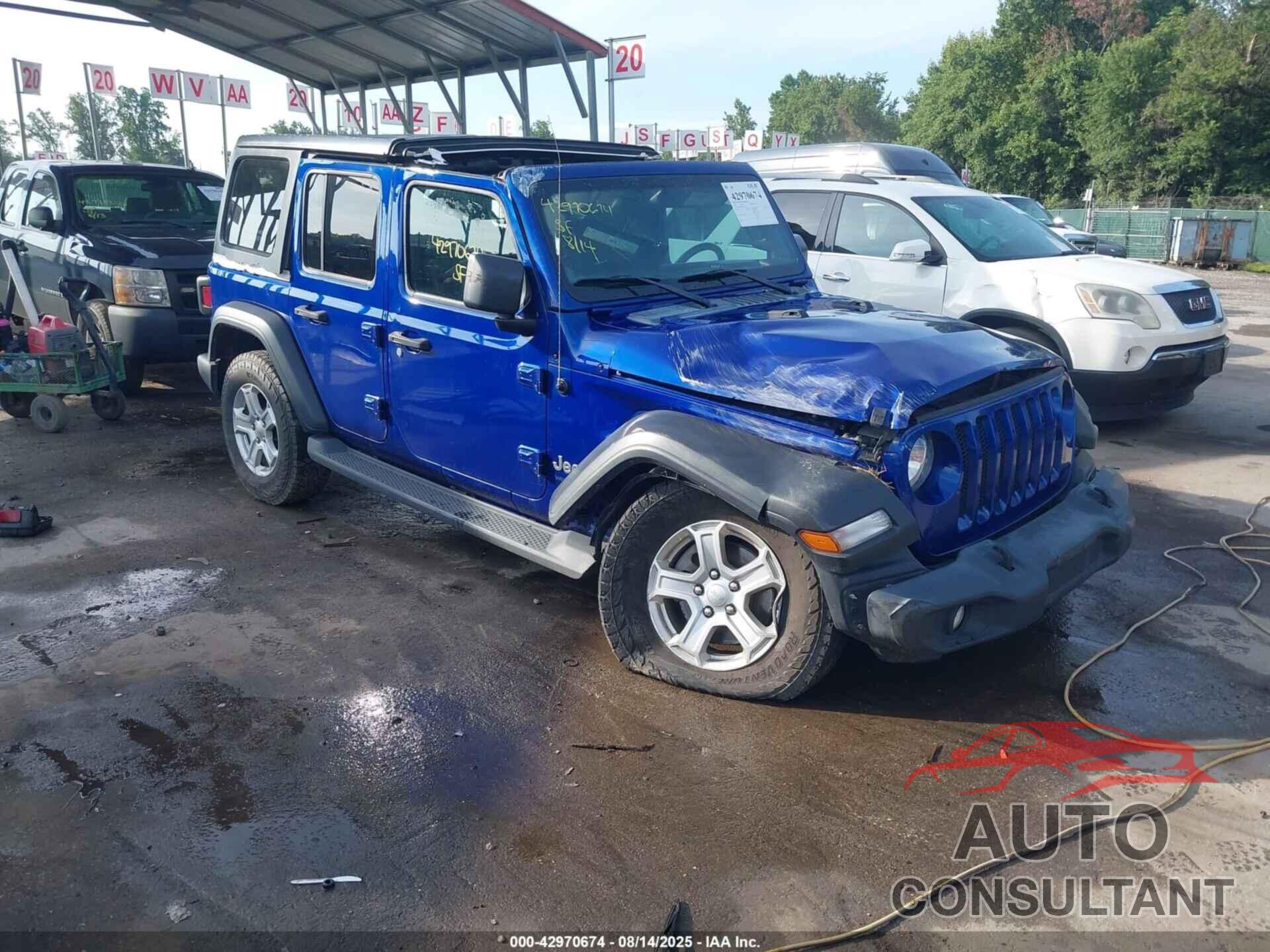 JEEP WRANGLER UNLIMITED 2020 - 1C4HJXDN3LW149986