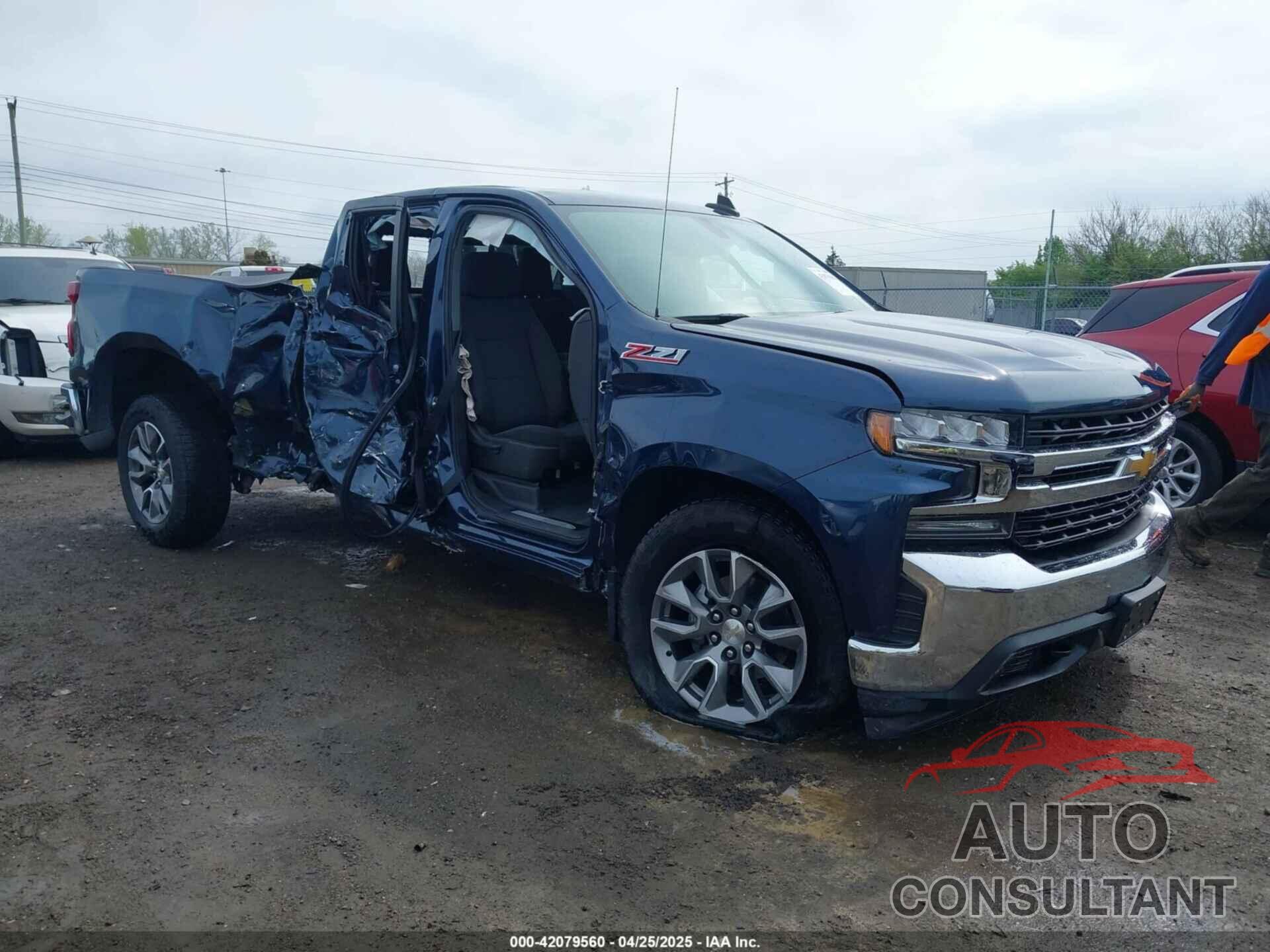 CHEVROLET SILVERADO 1500 2020 - 1GCRYDEDXLZ121024