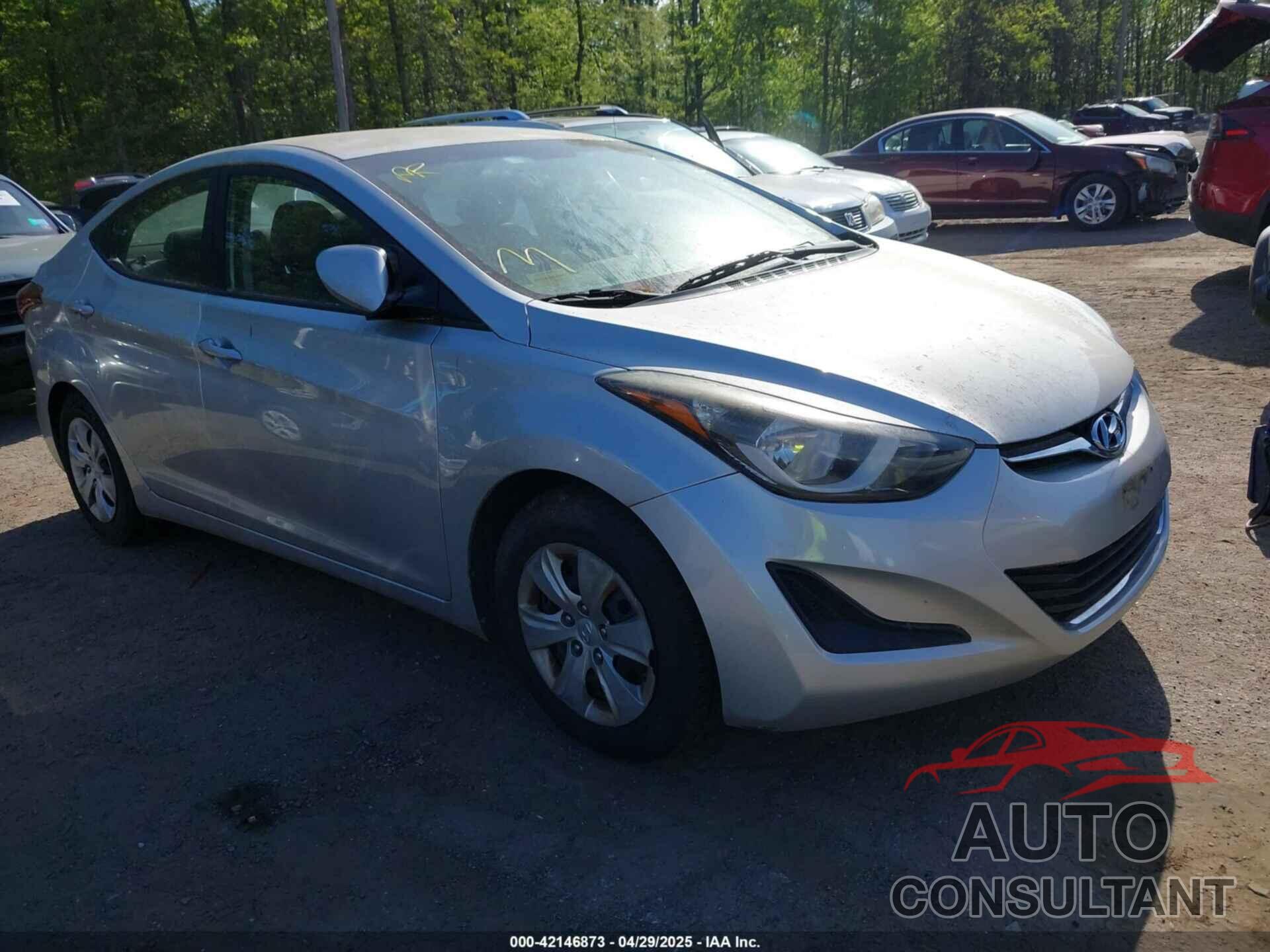 HYUNDAI ELANTRA 2016 - 5NPDH4AE0GH675873